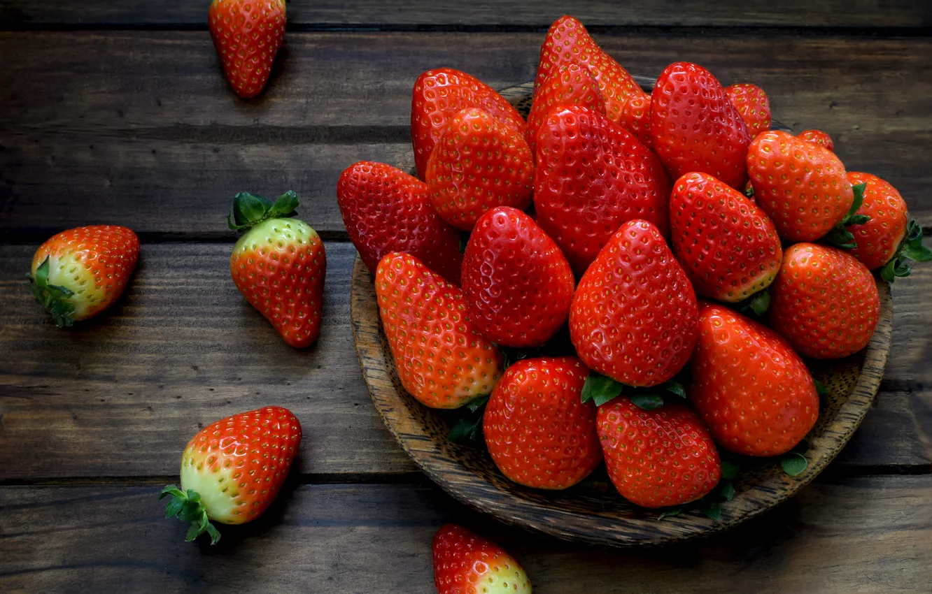 Фото обои ягоды, клубника, red, fresh, strawberry, berries