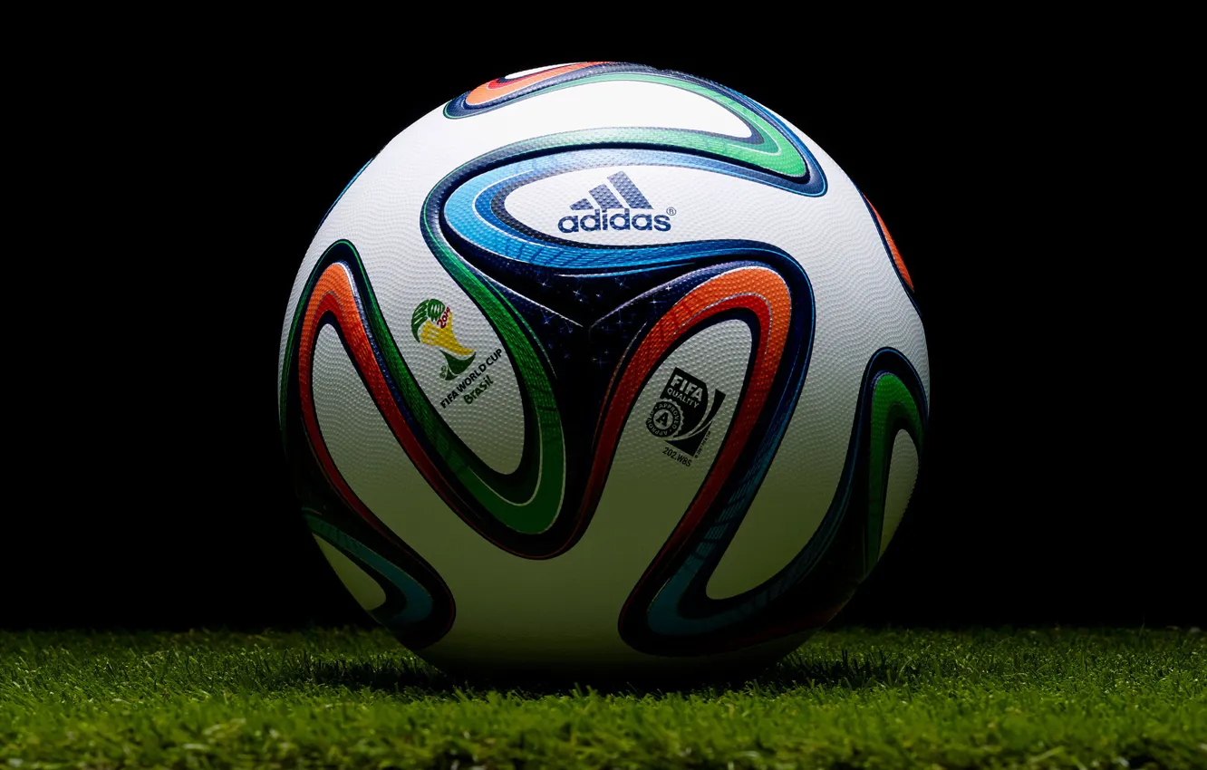 Фото обои Adidas, Wallpaper, Football, ball, World Cup, 2014, Brazuca
