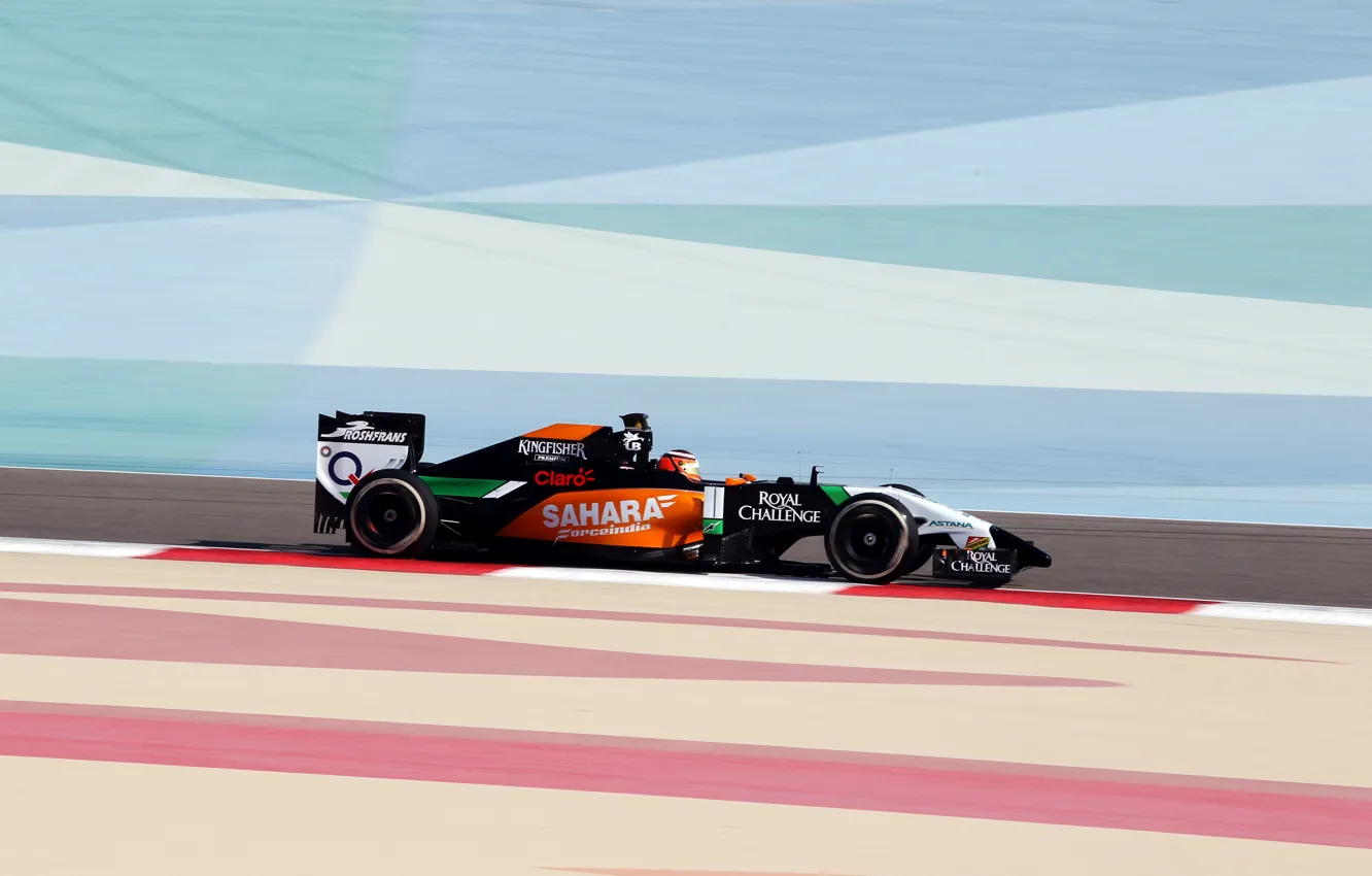 Фото обои Formula 1, Force India, VJM07, Nico Hulkenberg