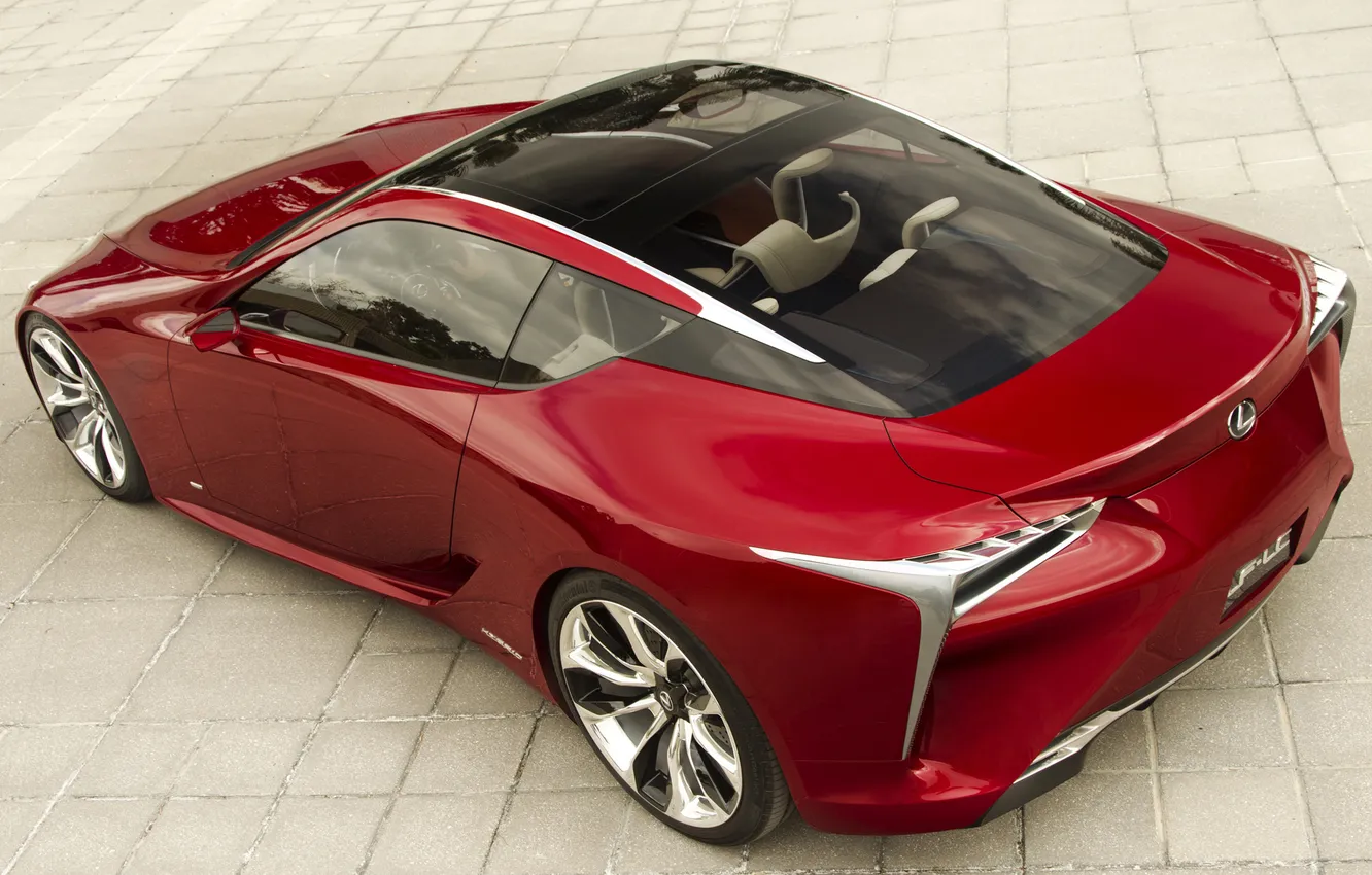 Фото обои машина, авто, Concept, Lexus, ракурс, лексус, LF-LC