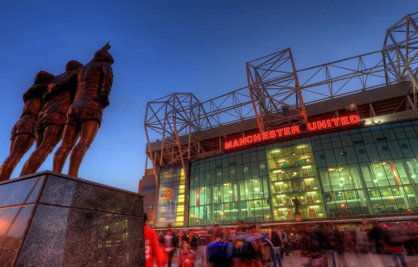 Фото обои Manchester United, Old Trafford
