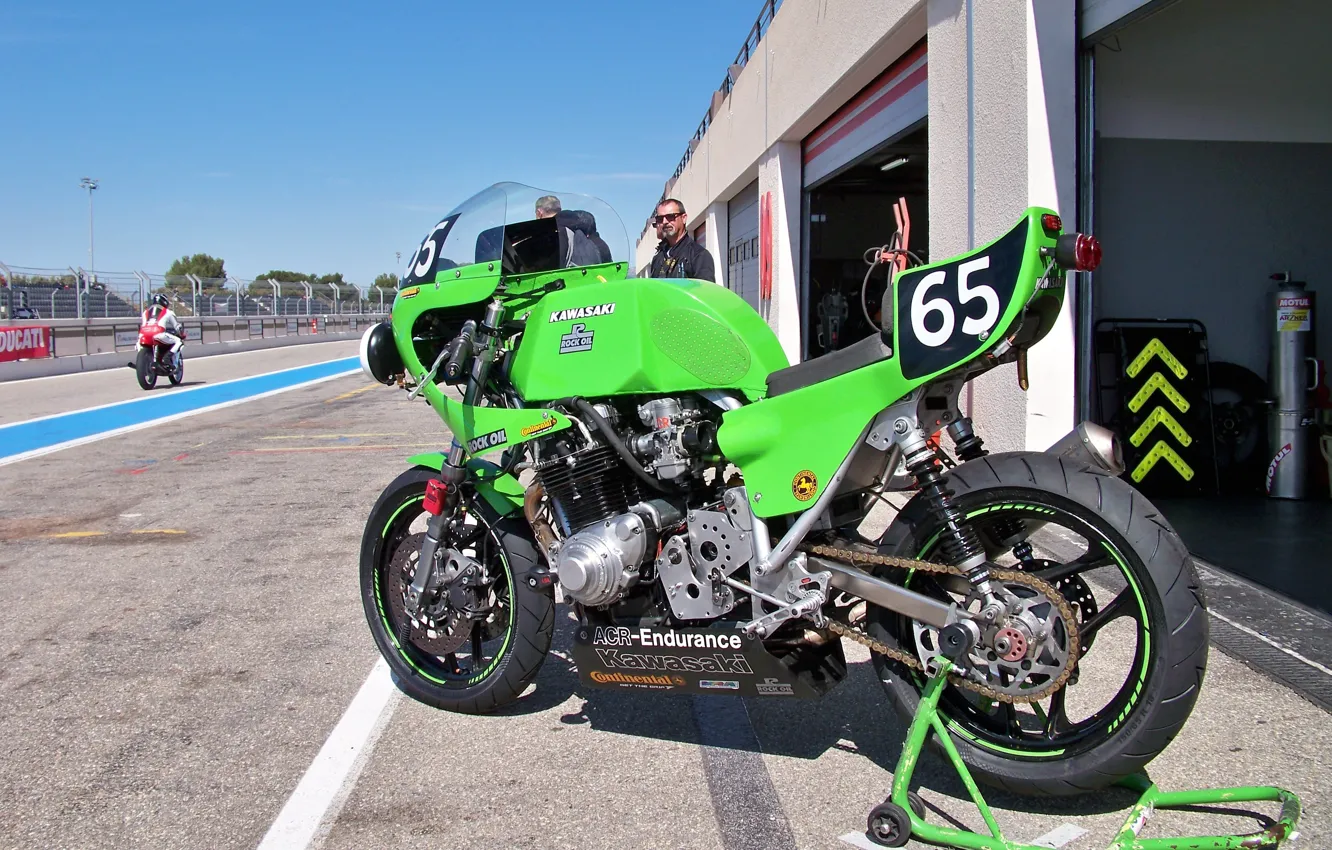 Фото обои classicbike, SRC, paul ricard