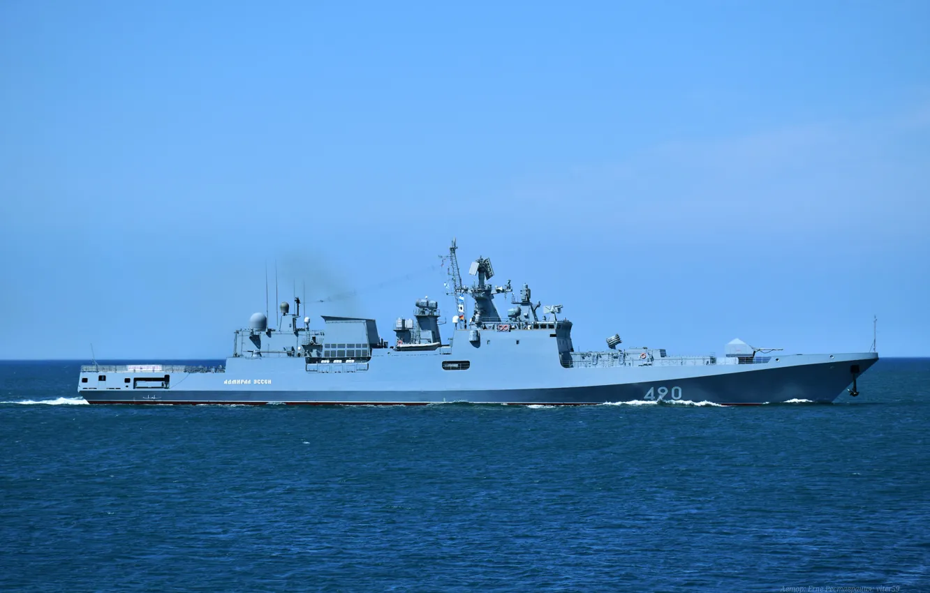 Фото обои фрегат, Черное море, Адмирал Эссен