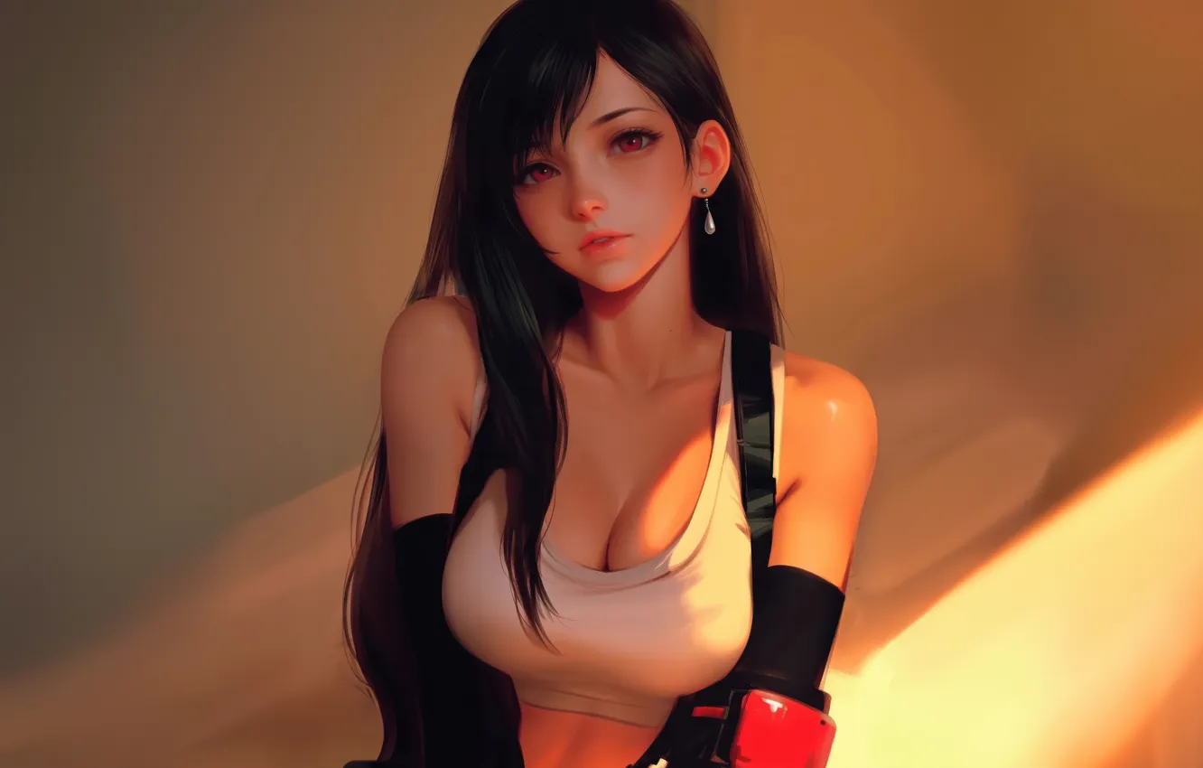 Фото обои game, final fantasy, tifa