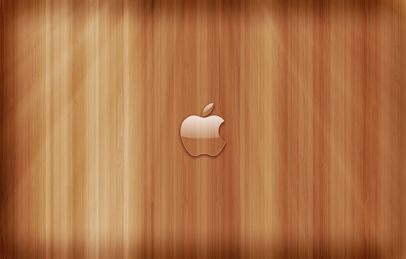 Фото обои дерево, apple, логотип, mac