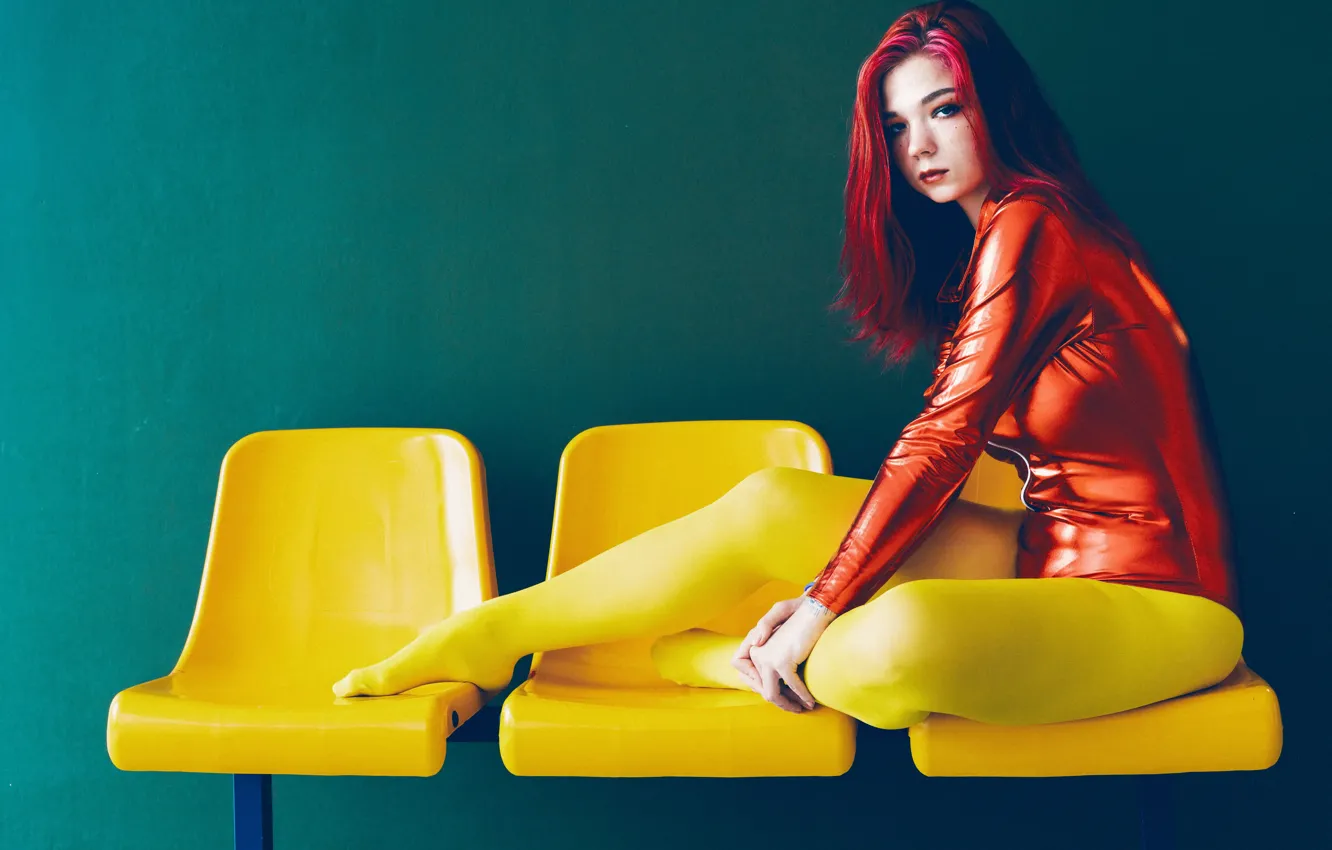 Фото обои green, red, yellow, Diana