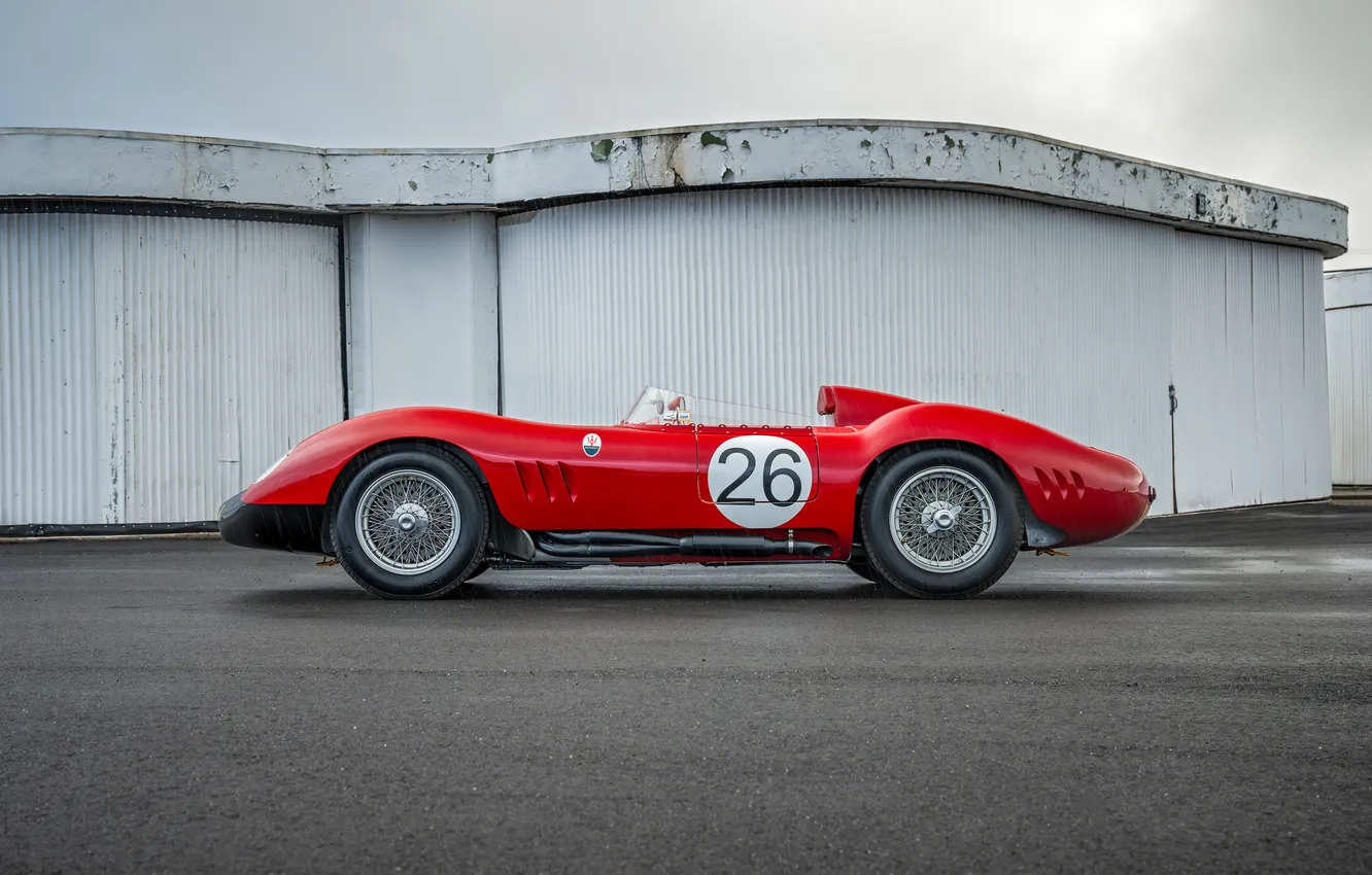 Фото обои Maserati, 1957, 200S, Maserati 200SI