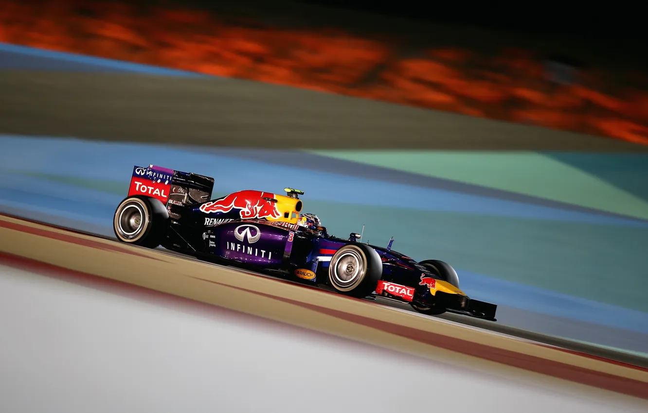 Фото обои гонка, формула 1, болид, race, Bahrain GP, Daniel Ricciardo, Infiniti Red Bull Racing
