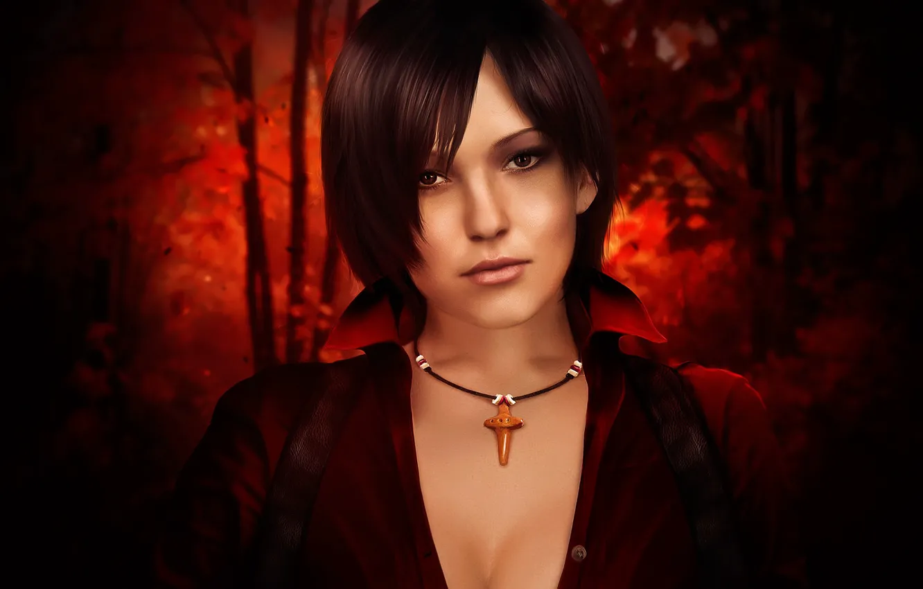 Фото обои Обитель зла, fan art, Resident Evil 6, ада вонг, Ada Wong