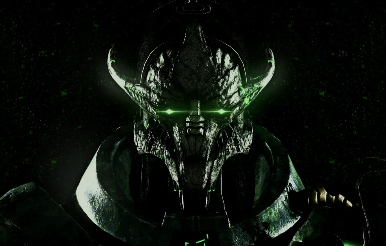 Фото обои mass effect, saren arterius, synthesis, SPECTRE