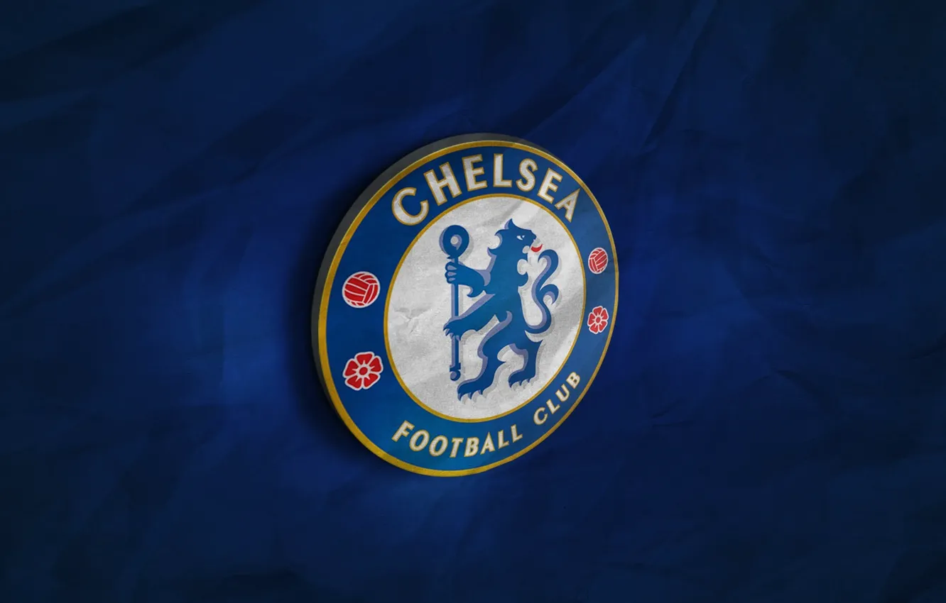 Фото обои football, 3D logo, Chelsea FC, Premier League, wallpaper, England, Sport
