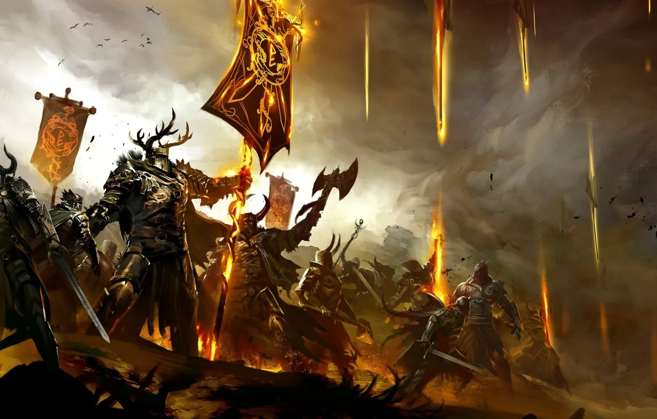 Фото обои game, wars, Guild Wars, guild
