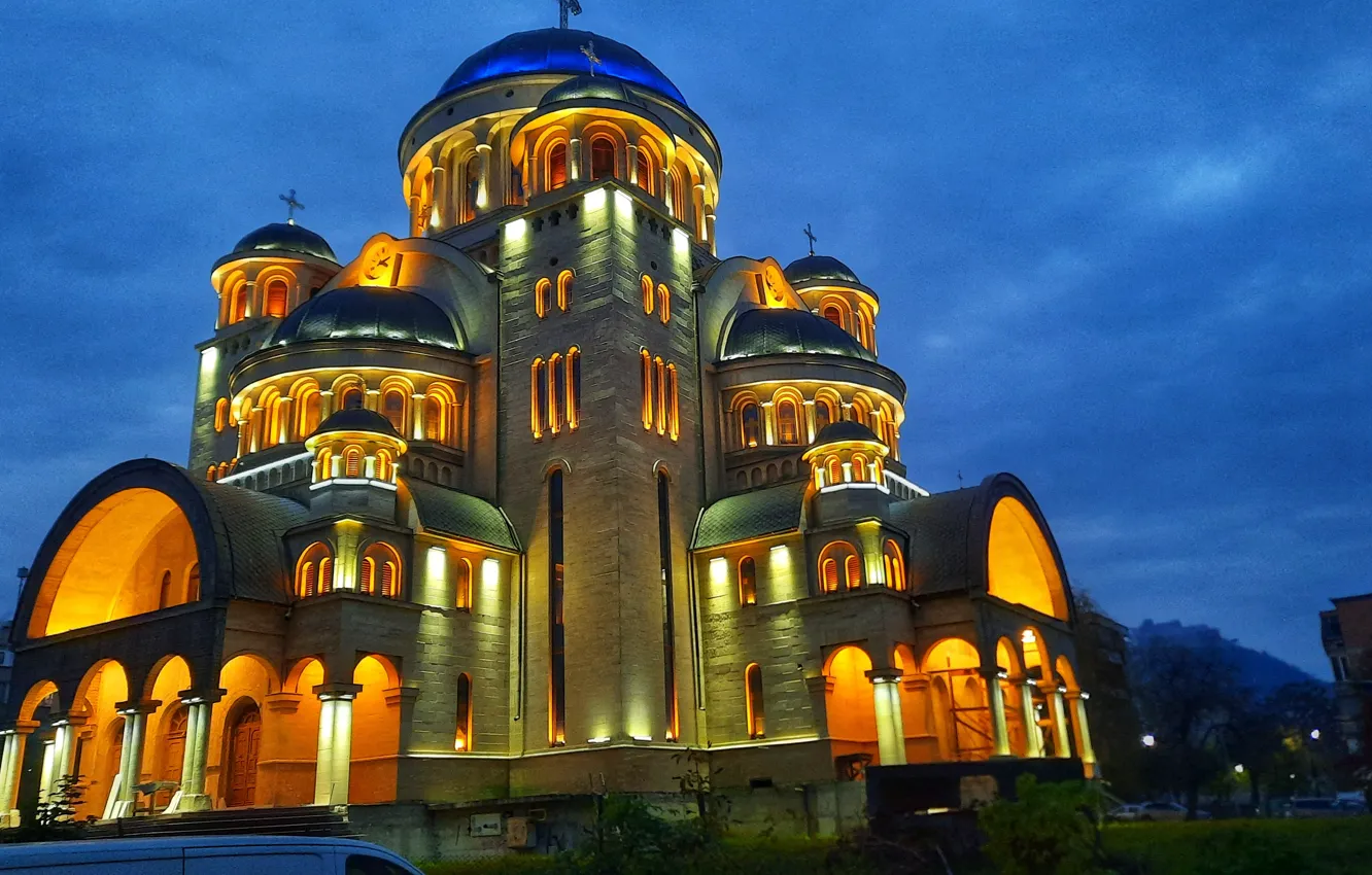 Фото обои Wallpaper, Romania, church, Deva
