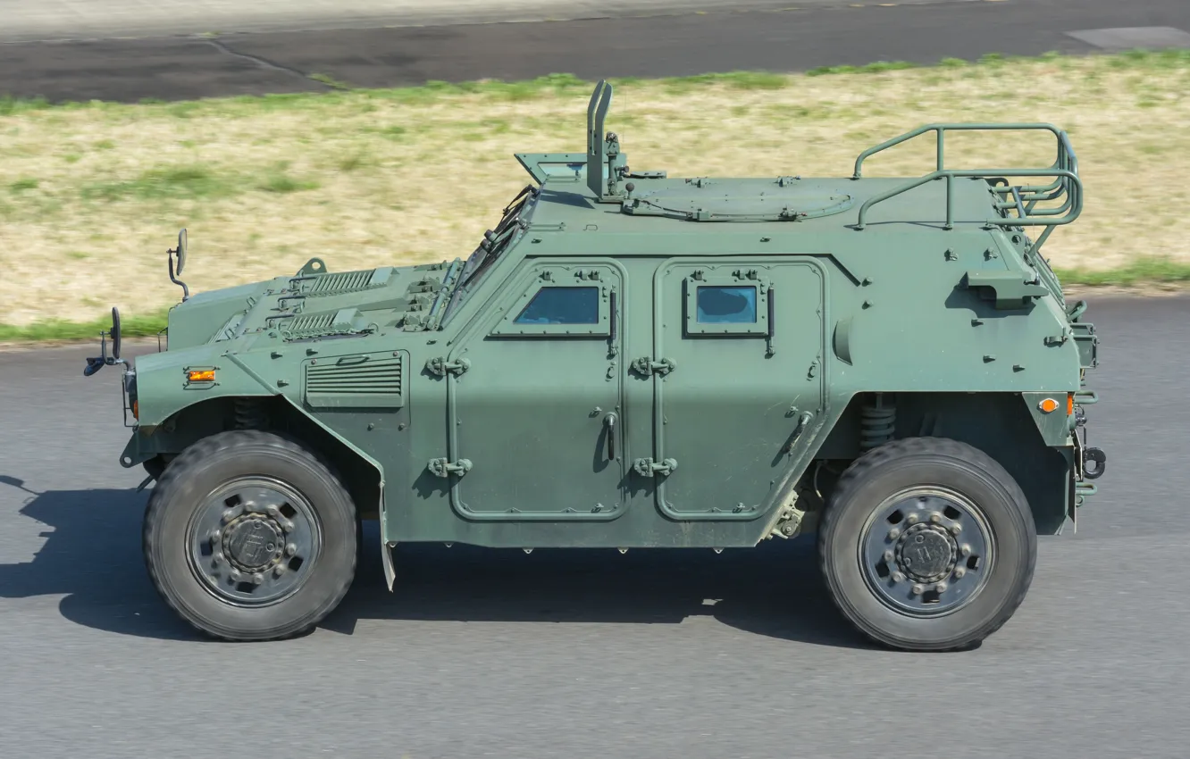 Фото обои японский, Komatsu LAV, военный автомобиль