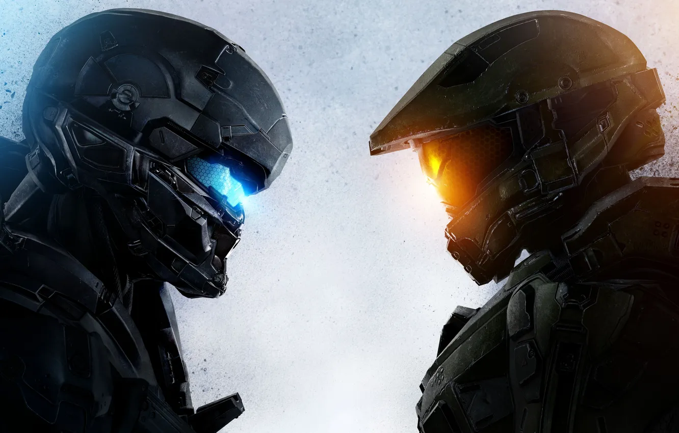 Фото обои игра, солдаты, эксклюзив, Мастер Чиф, Halo 5: Guardians, агент Лок