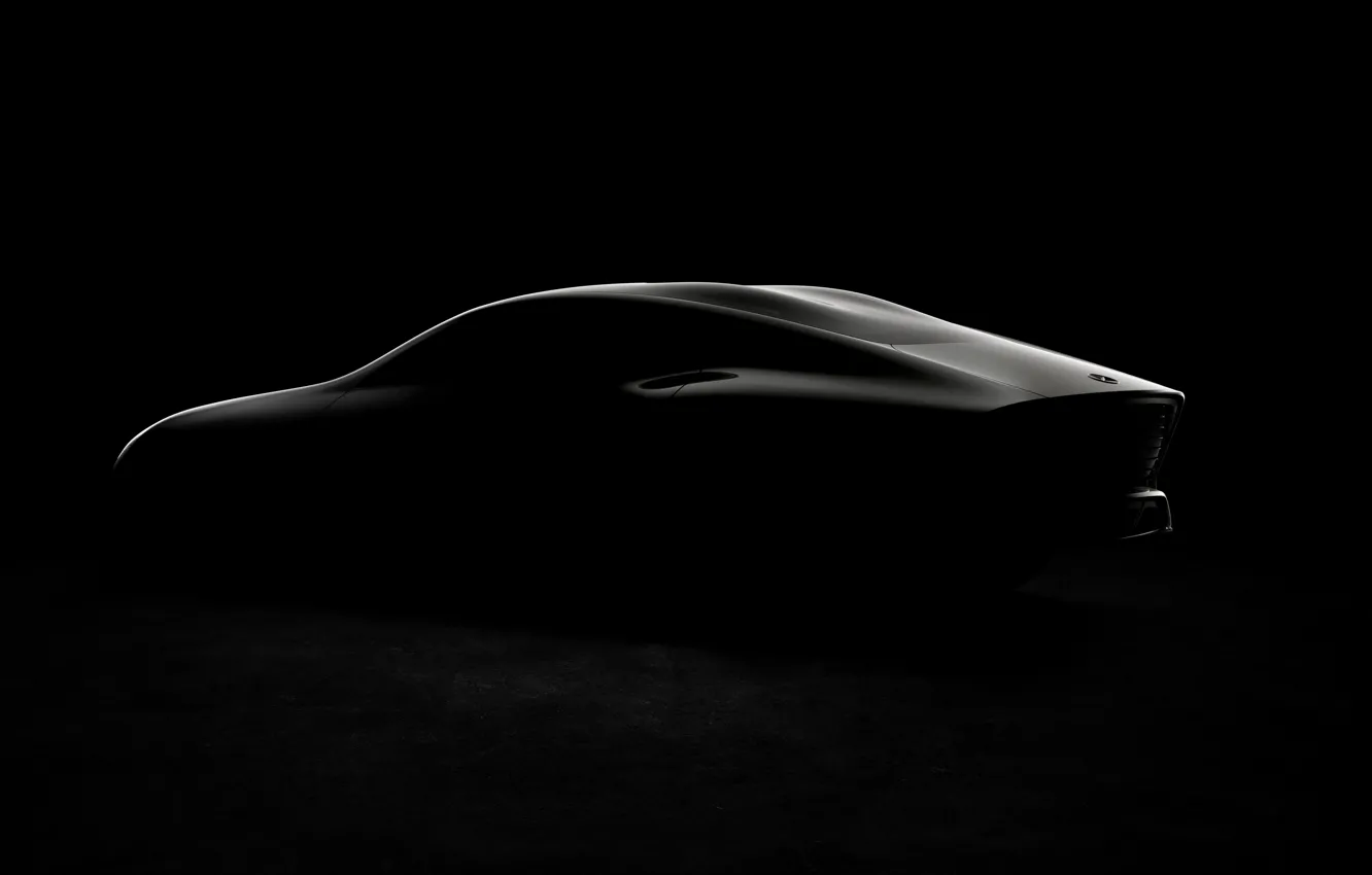 Фото обои Mercedes-Benz, силуэт, 2015, Intelligent Aerodynamic Automobile, Concept IAA