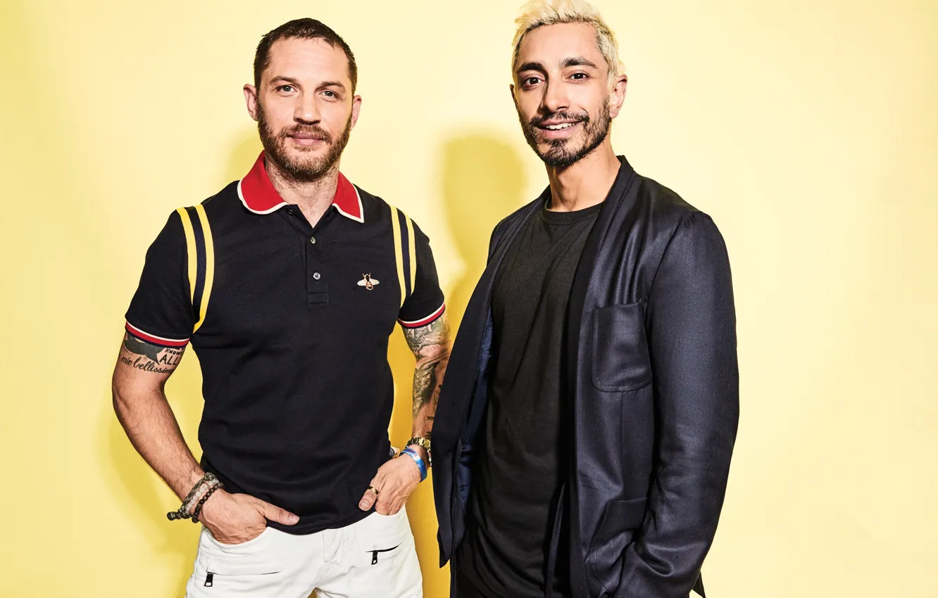 Фото обои мужчины, Tom Hardy, Riz Ahmed