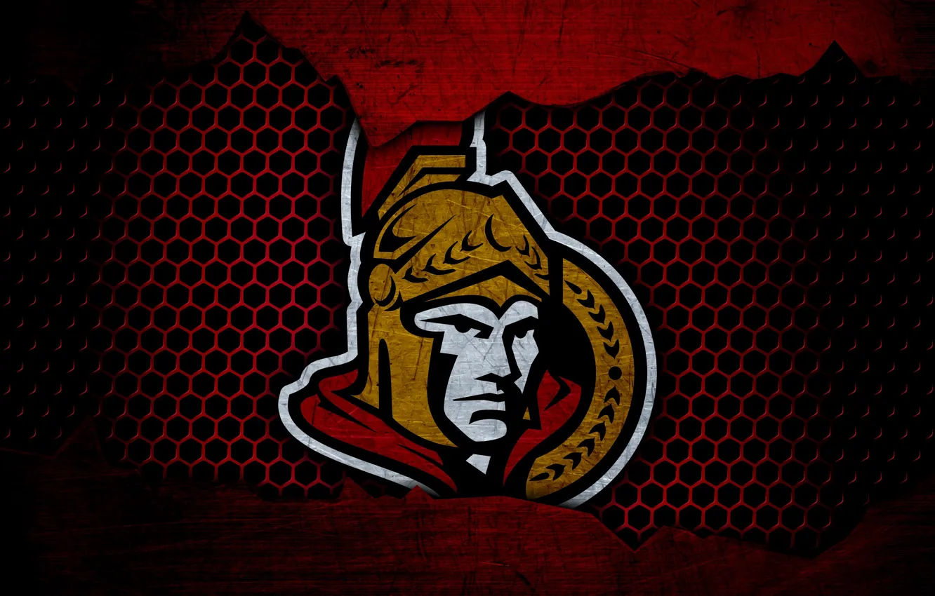 Фото обои wallpaper, sport, logo, NHL, hockey, Ottawa Senators