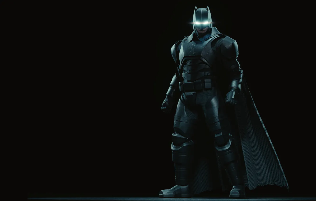 Фото обои фантастика, графика, маска, арт, костюм, Бэтмен, черный фон, Batman
