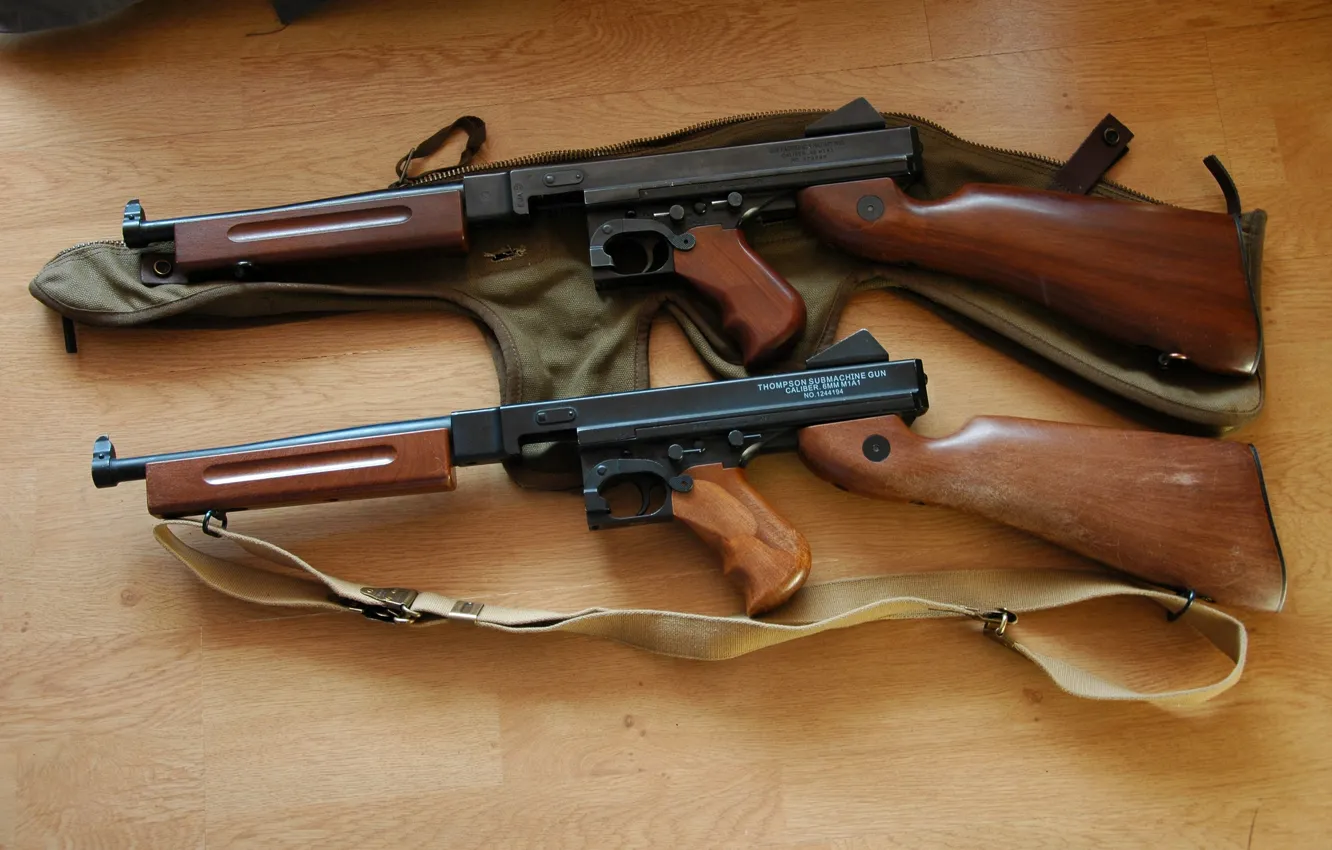 Фото обои оружие, Пистолет-пулемёт, Томпсона
