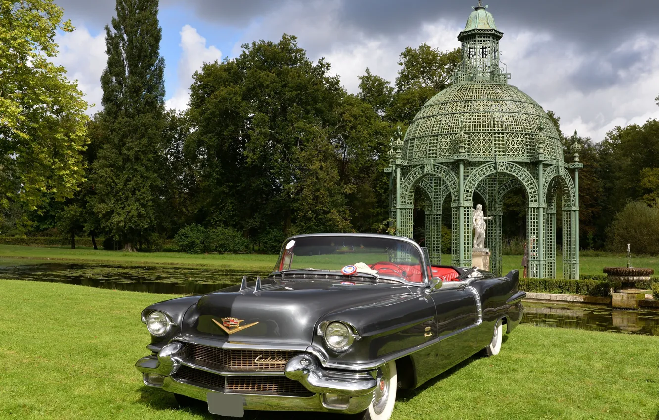 Фото обои ретро, Eldorado, Cadillac, 1956 Cadillac Eldorado