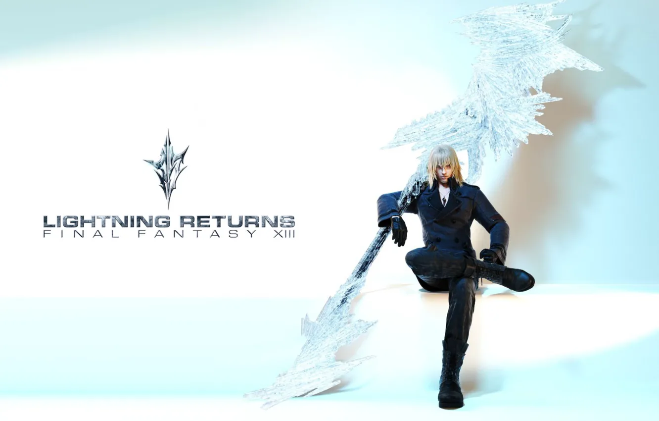 Фото обои Final Fantasy XIII, Snow, Lightning Returns