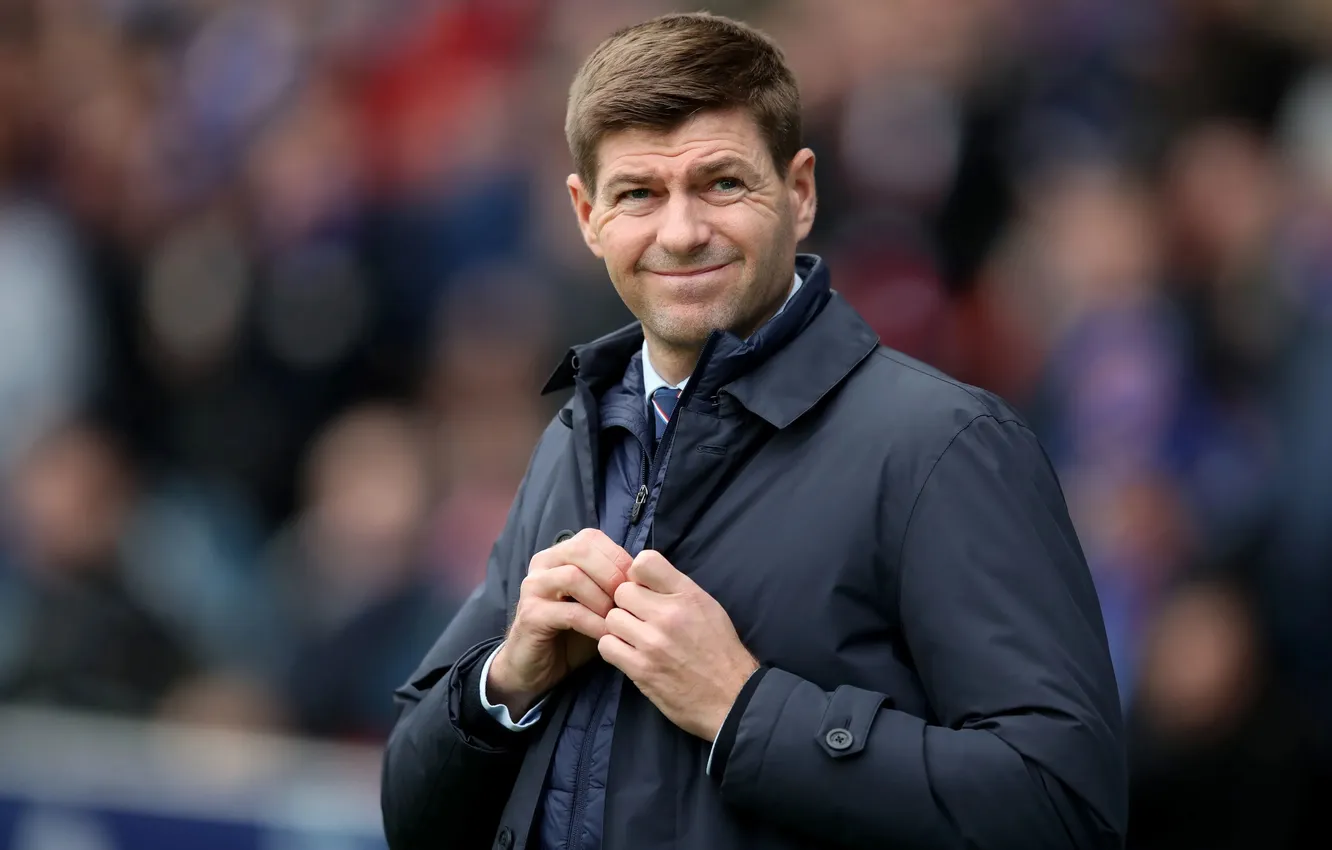 Фото обои тренер, football, Steven Gerrard, Стивен Джеррард