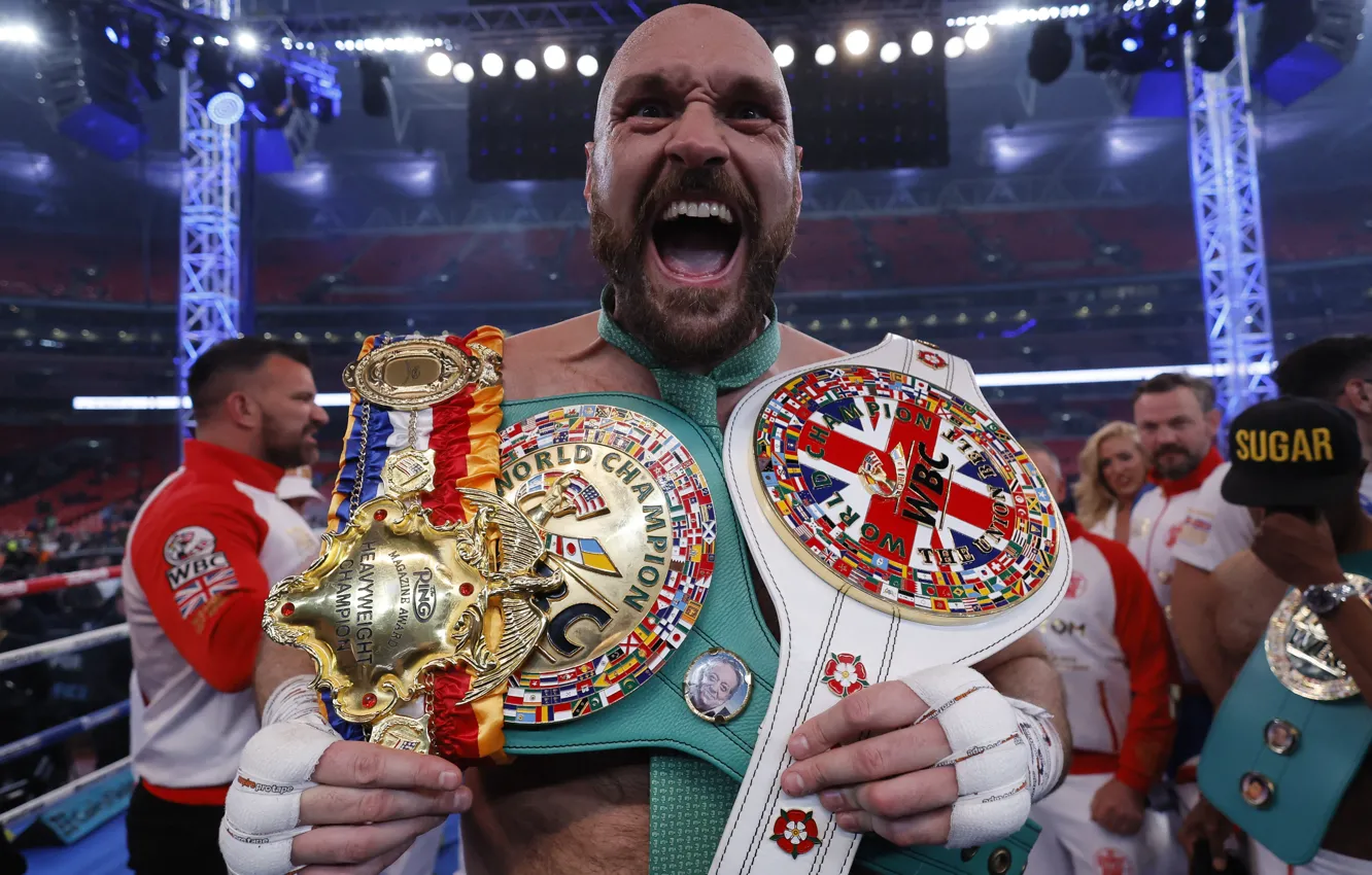 Фото обои Бокс, Тайсон Фьюри, Tyson Fury