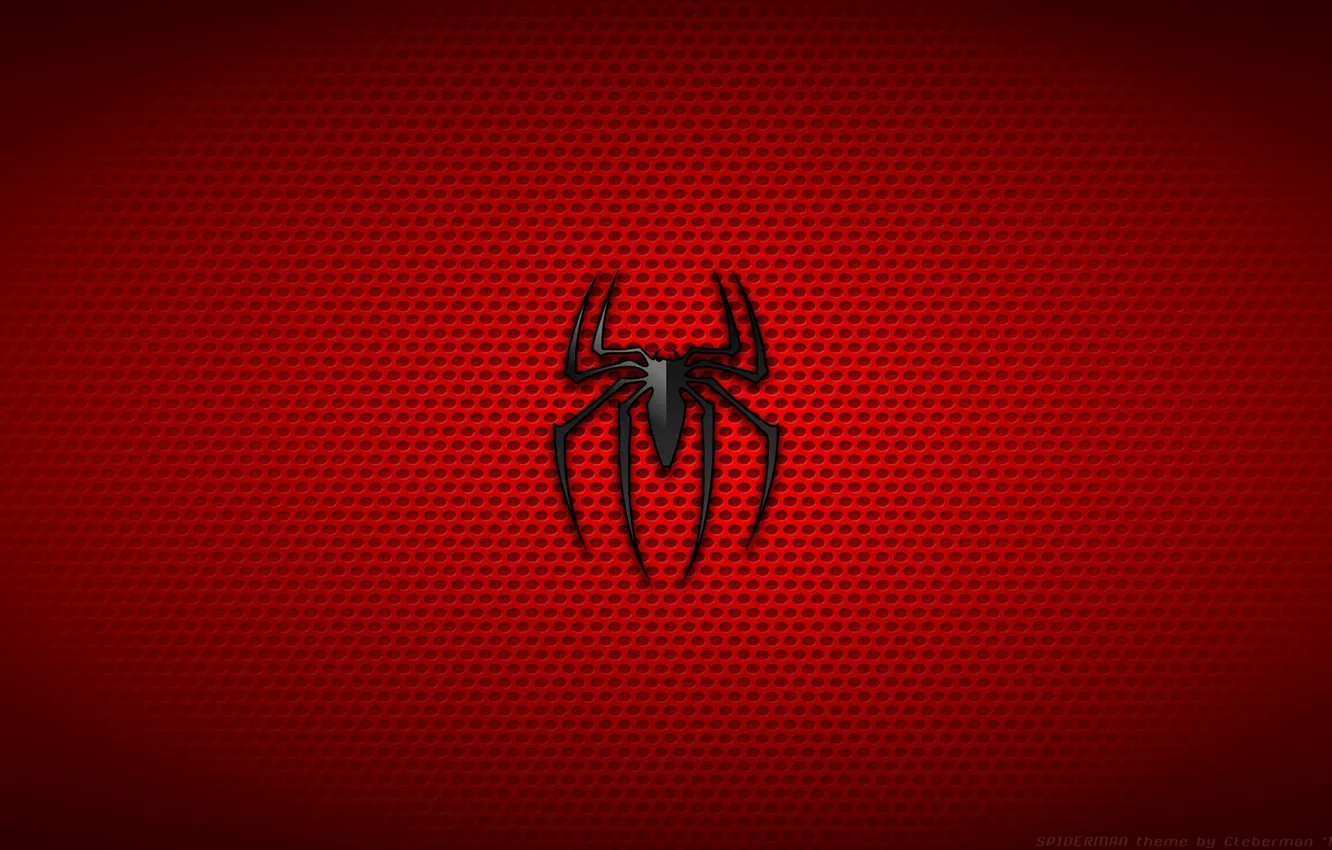 Фото обои spider-man, Минимализм, человек паук
