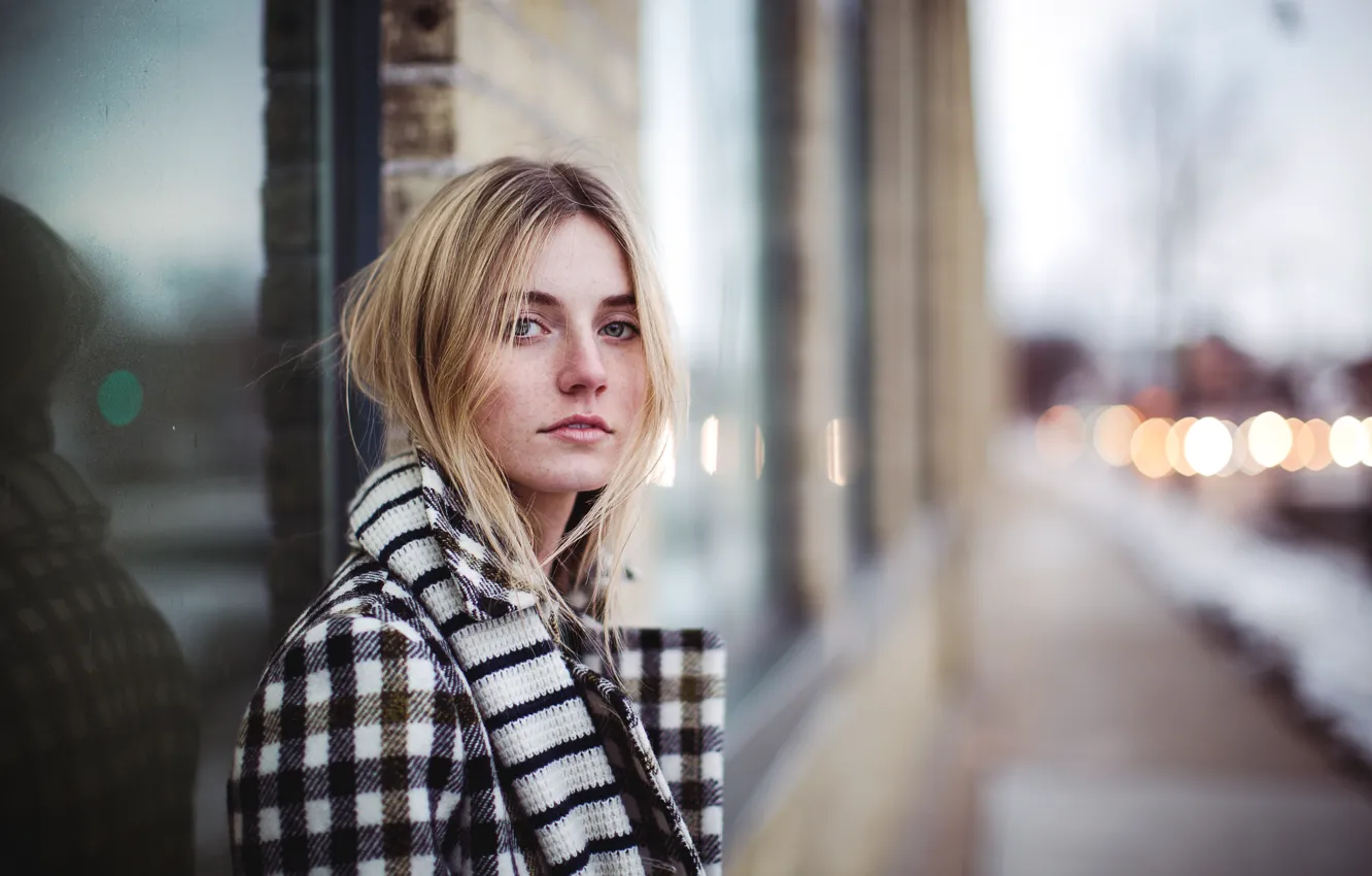 Фото обои девушка, лицо, фон, красавица