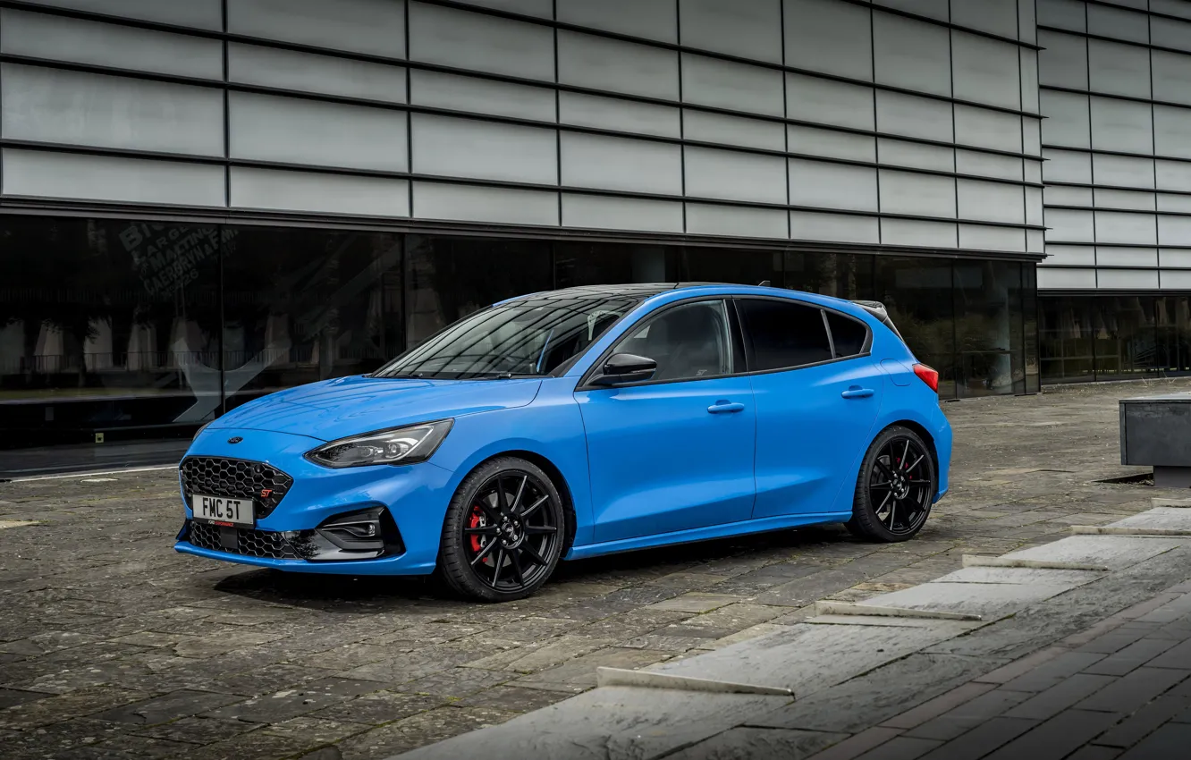 Фото обои ford, blue, focus, edition