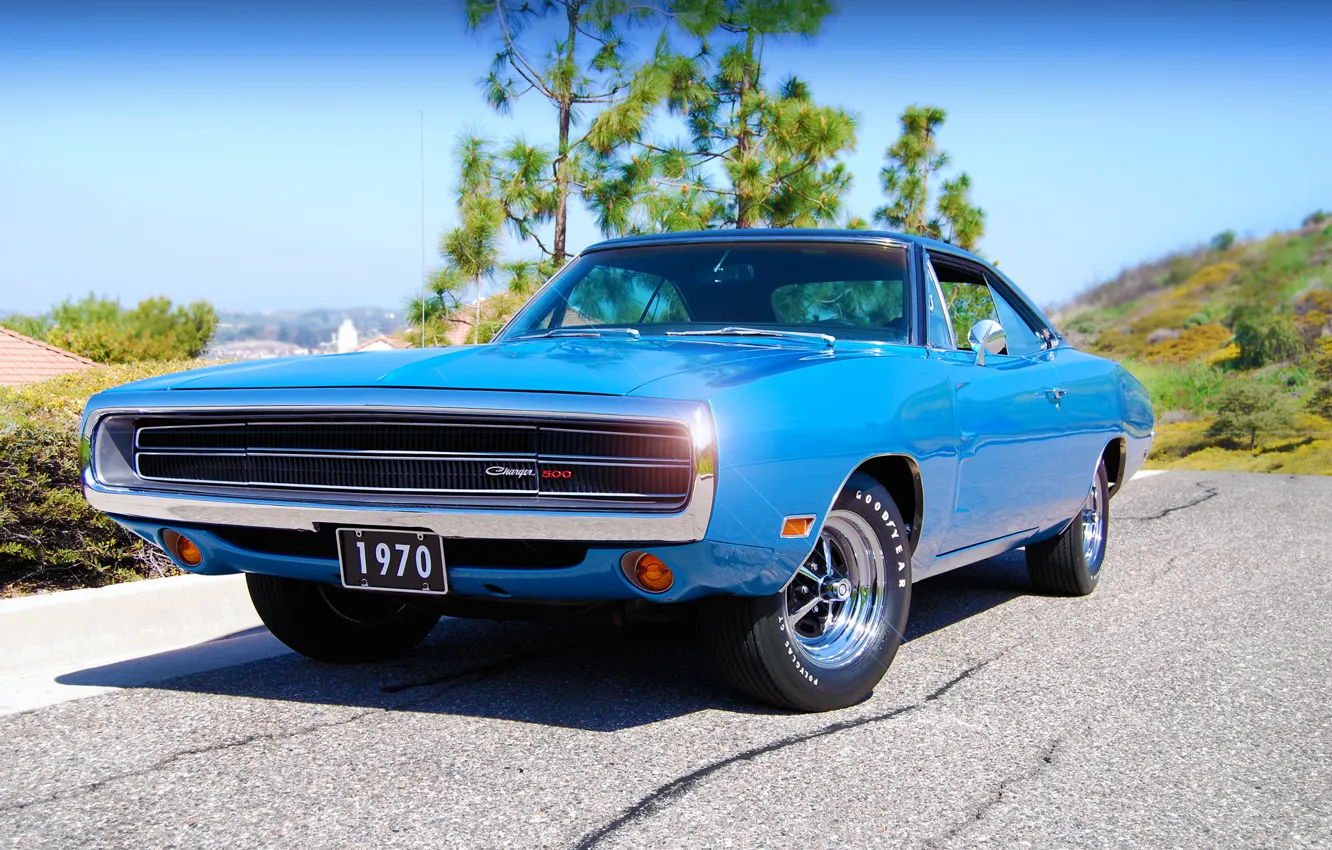 Фото обои Dodge, Charger, 1970, 500