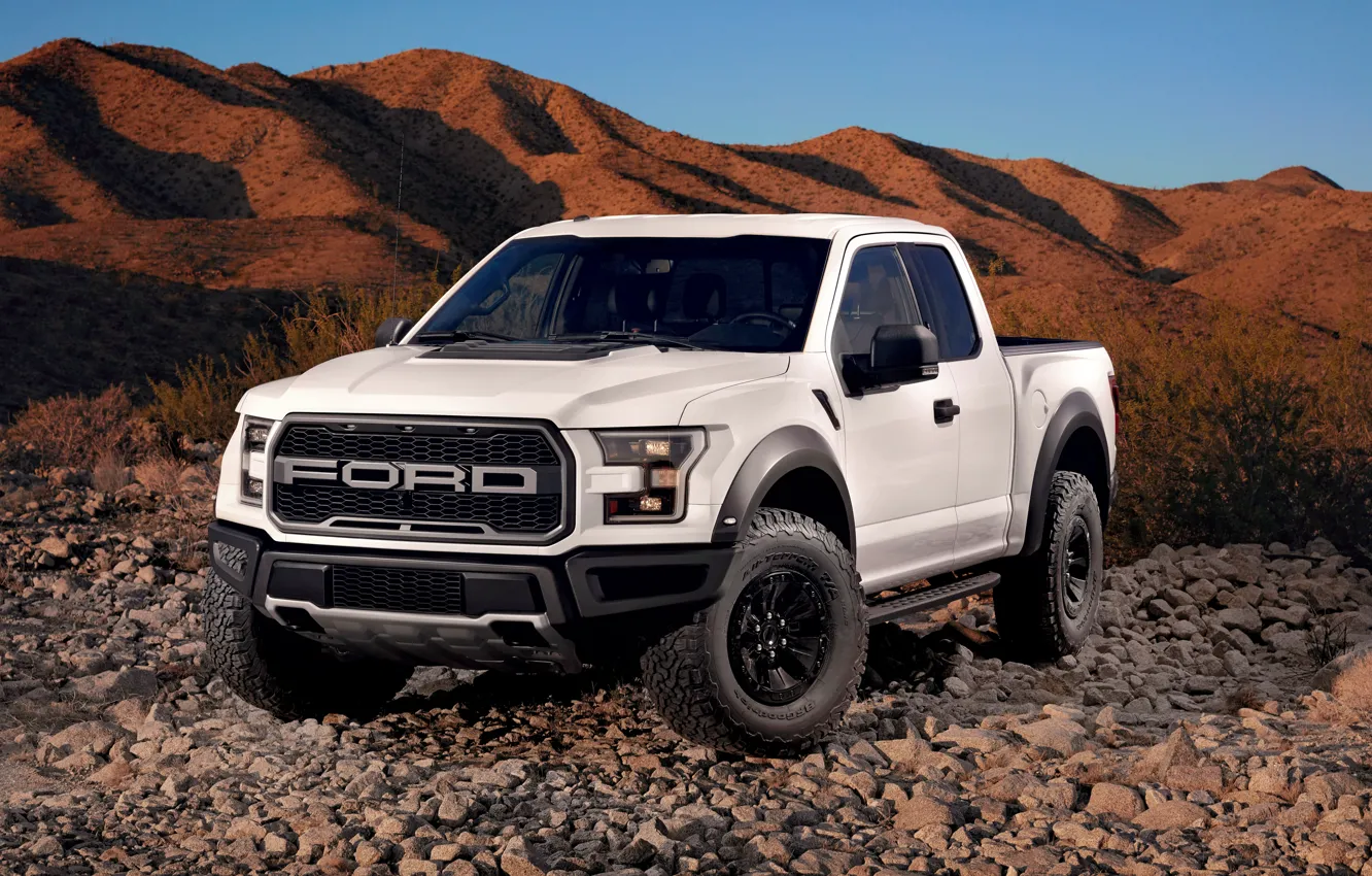 Фото обои Ford, форд, Raptor, пикап, раптор, F-150