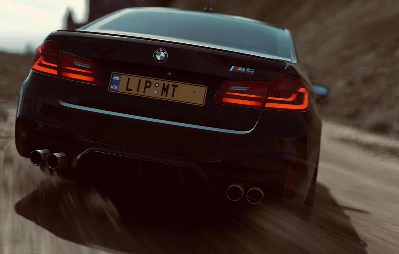 Фото обои HDR, BMW, Drift, Game, 5er, UHD, G90, 4K