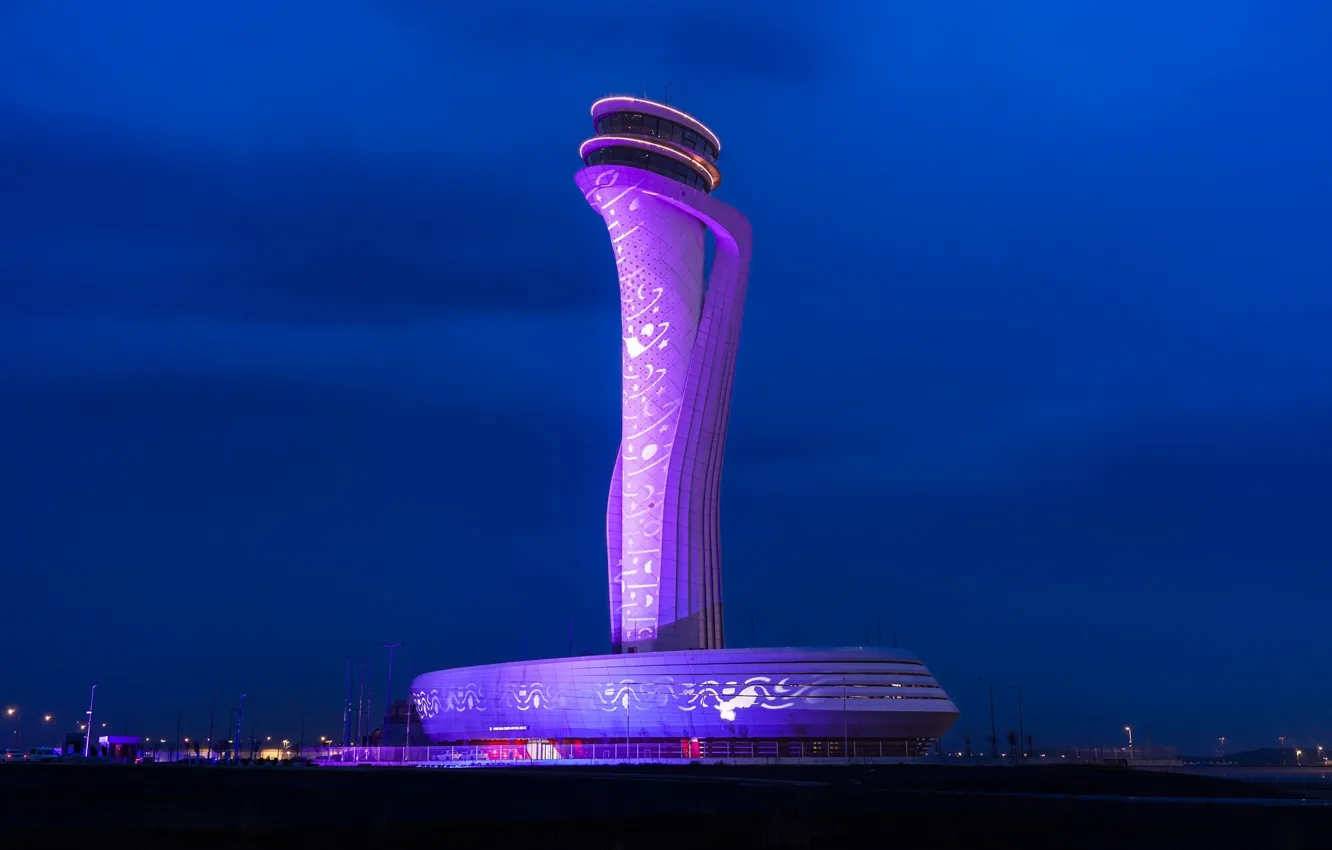Фото обои sky, turkey, istanbul airport, air traffic control tower