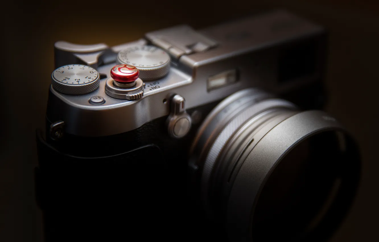 Фото обои макро, фон, камера