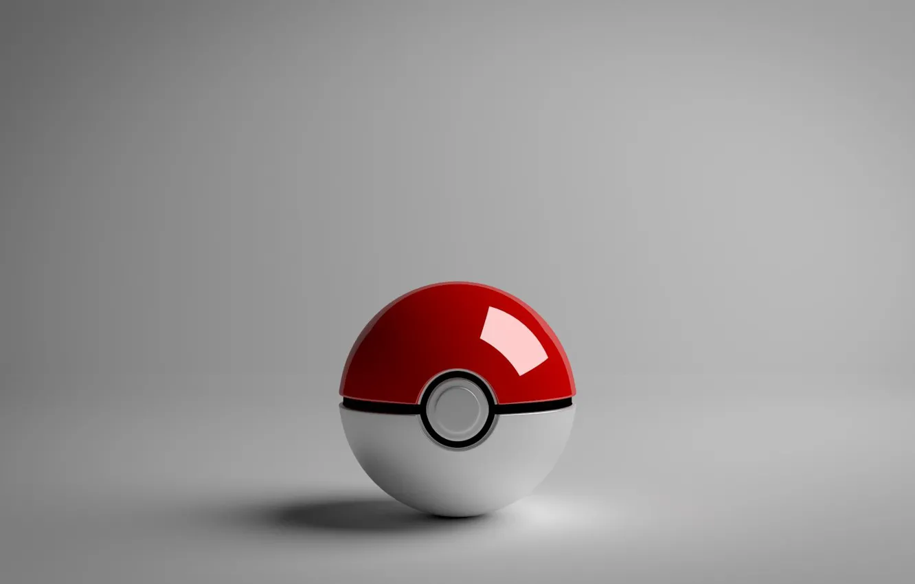 Фото обои шар, покемон, pokemon, pokeball, прокебол