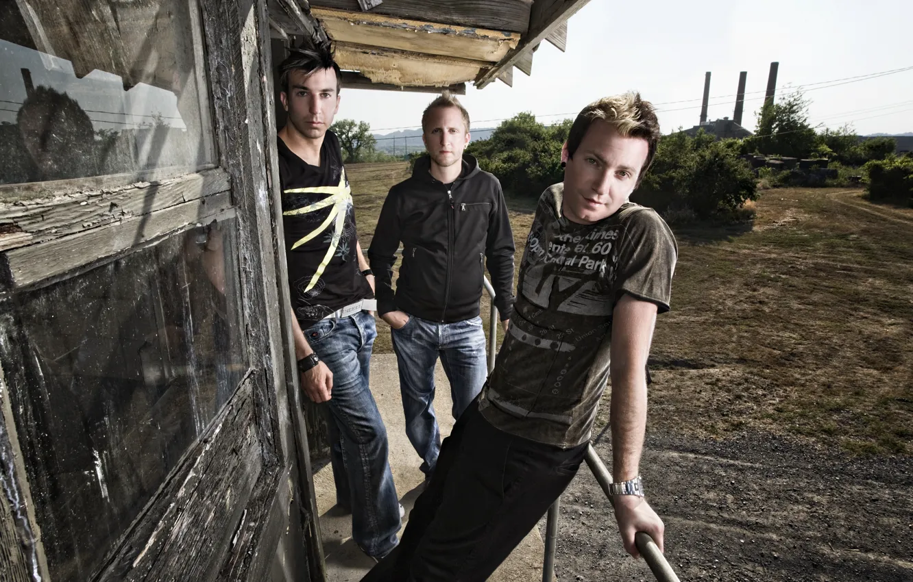 Фото обои rapcore, alternative rock, Thousand Foot Krutch, TFK, Steve Augustine, Trevor McNevan, Joel Bruyere