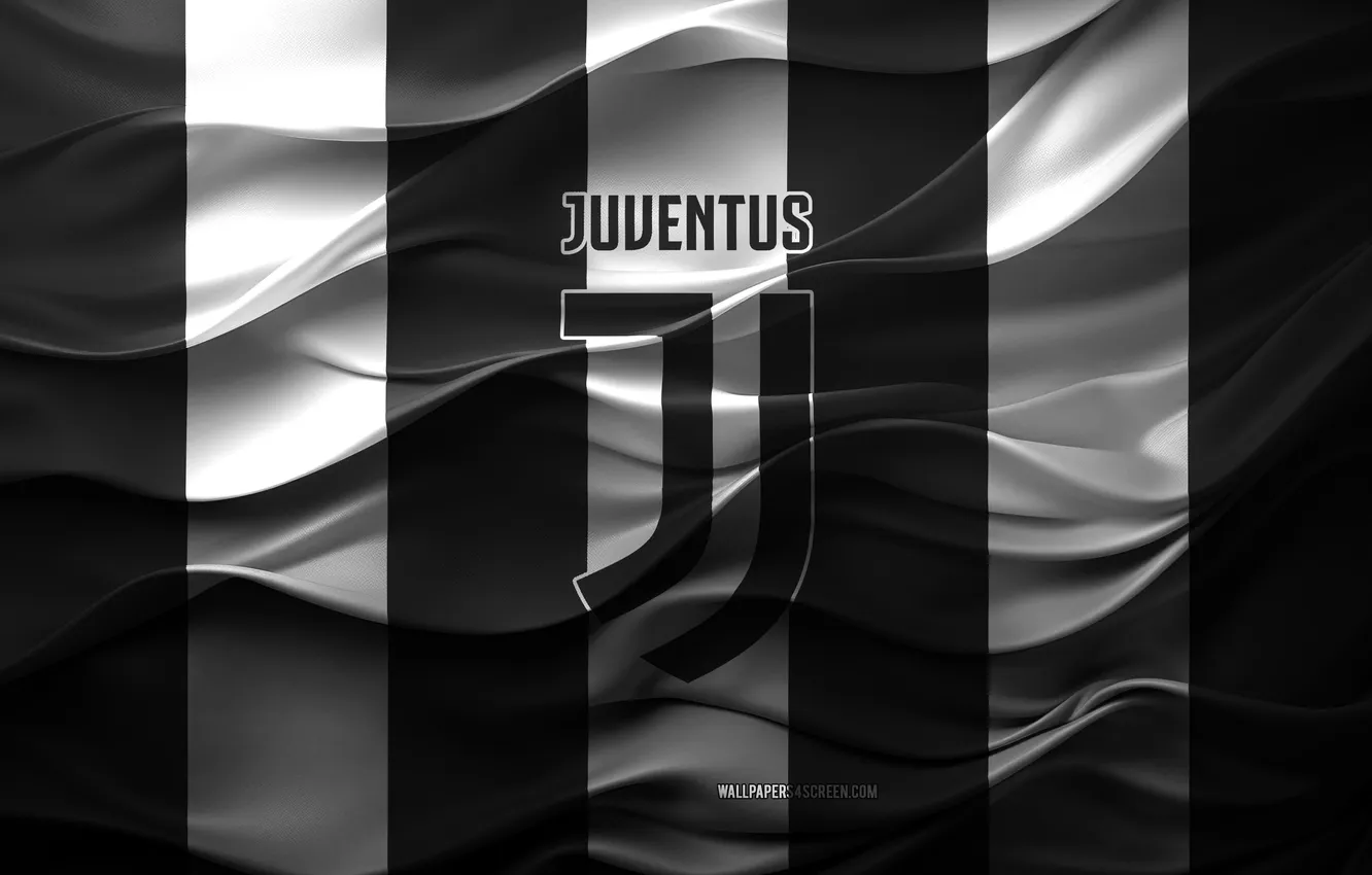 Фото обои Logo, Football, Club, Soccer, Flag, Italia, Juventus, Emblem