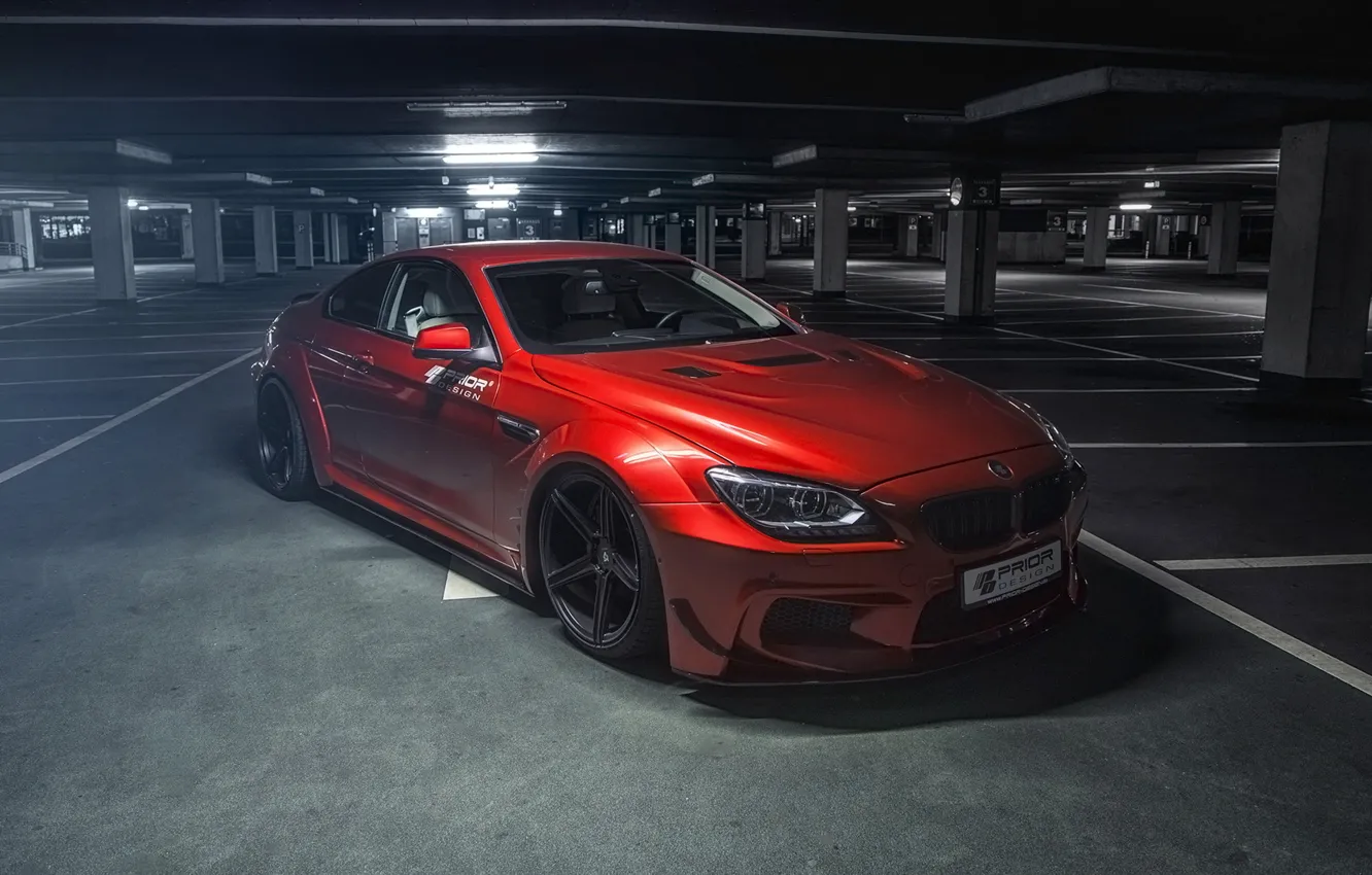 Фото обои car, тюнинг, бмв, tuning, автообои, BMW M6, Prior Design