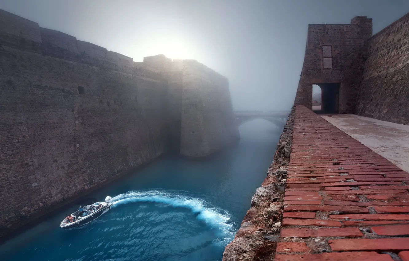 Фото обои Spain, Foso de las Murallas Reales, Ceuta