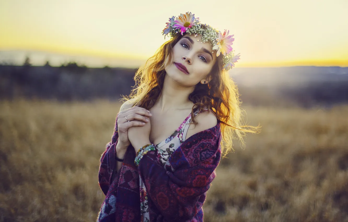 Фото обои девушка, поза, фон, Jasmine
