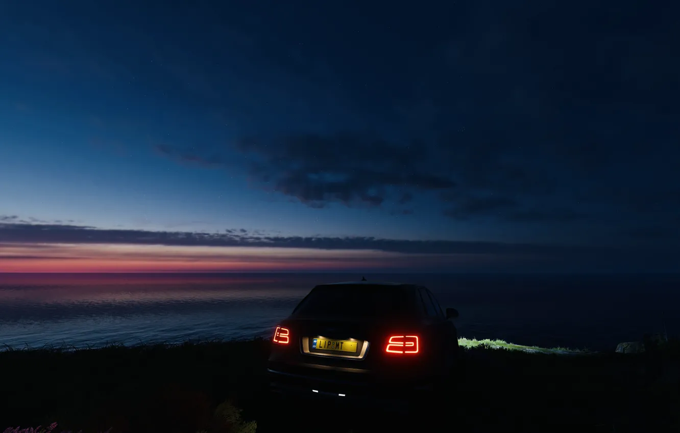 Фото обои HDR, Bentley, Horizon, Game, UHD, Bentayga, Bentley Bentayga, Xbox One X