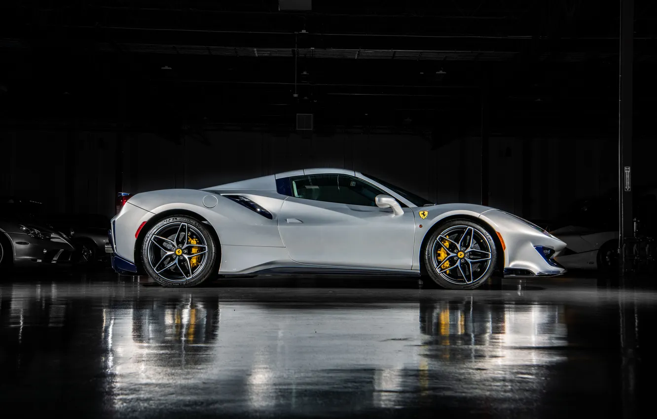 Фото обои Феррари, Ferrari, суперкар, supercar, вид сбоку, единственный экземпляр, Tailor Made, Ferrari 488