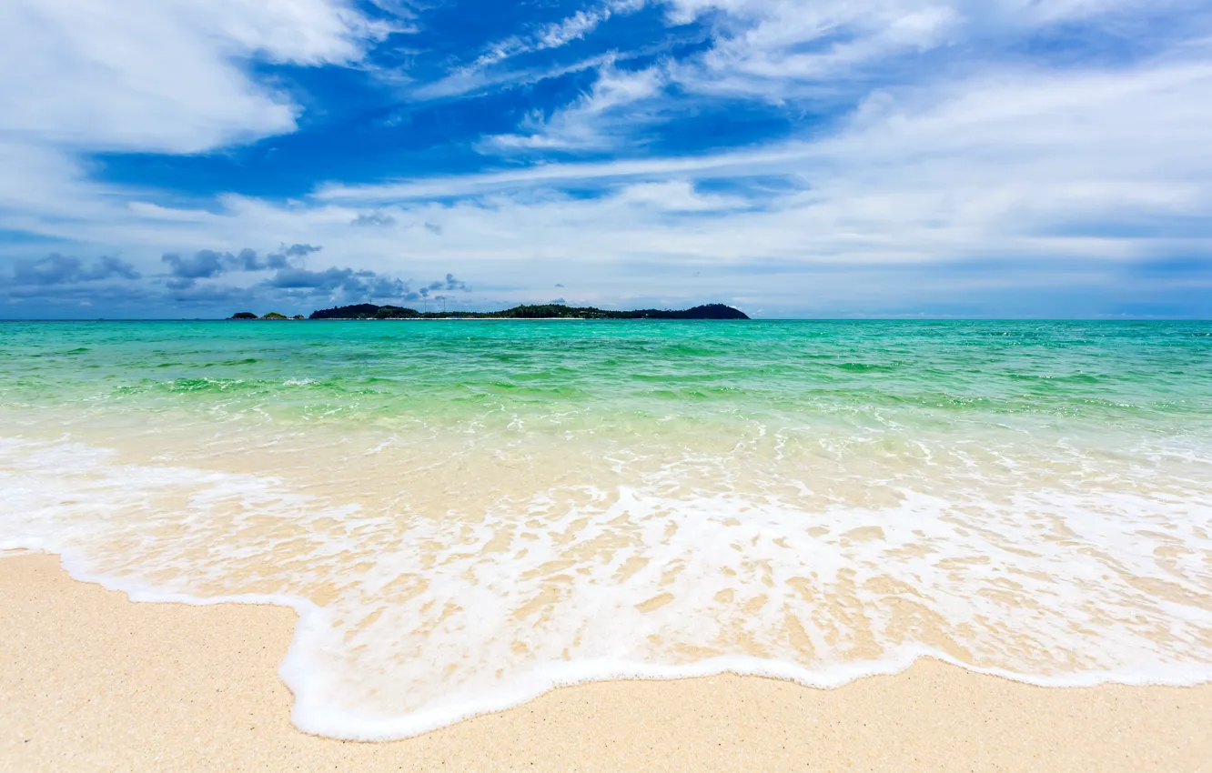 Фото обои песок, море, пляж, солнце, sunshine, beach, sea, ocean