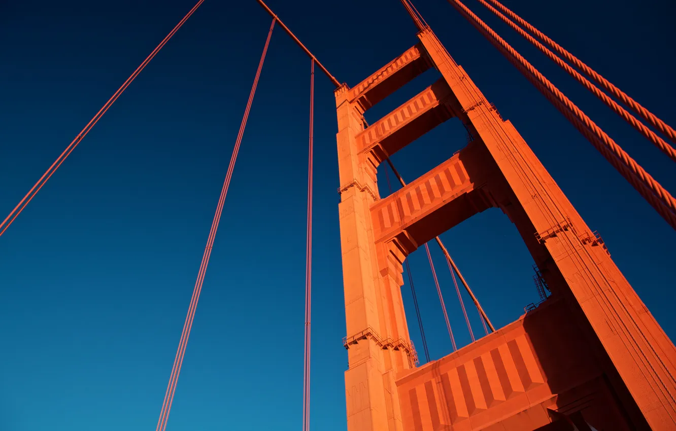 Фото обои сша, сан франциско, Golden Gate Tower