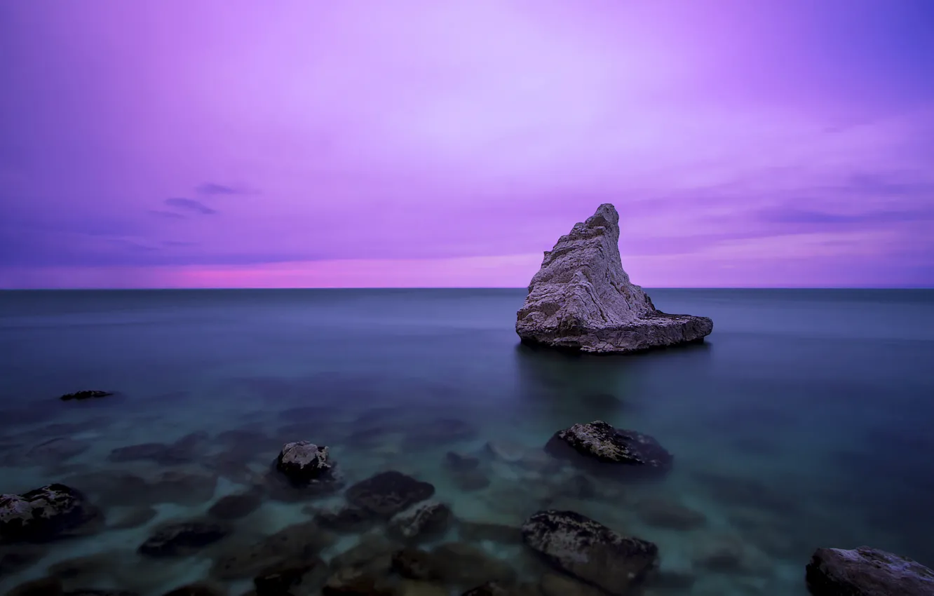 Фото обои море, камни, sea