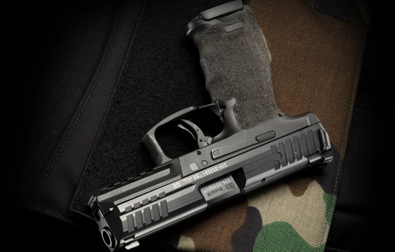 Фото обои пистолет, оружие, Heckler &amp; Koch