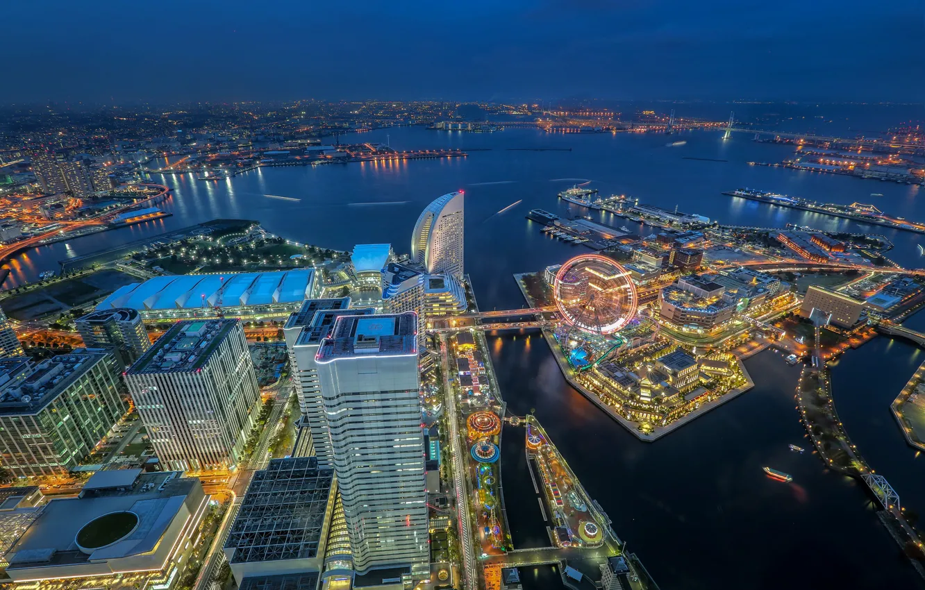 Обои Япония, Japan, Йокогама, Yokohama на телефон и рабочий стол ...