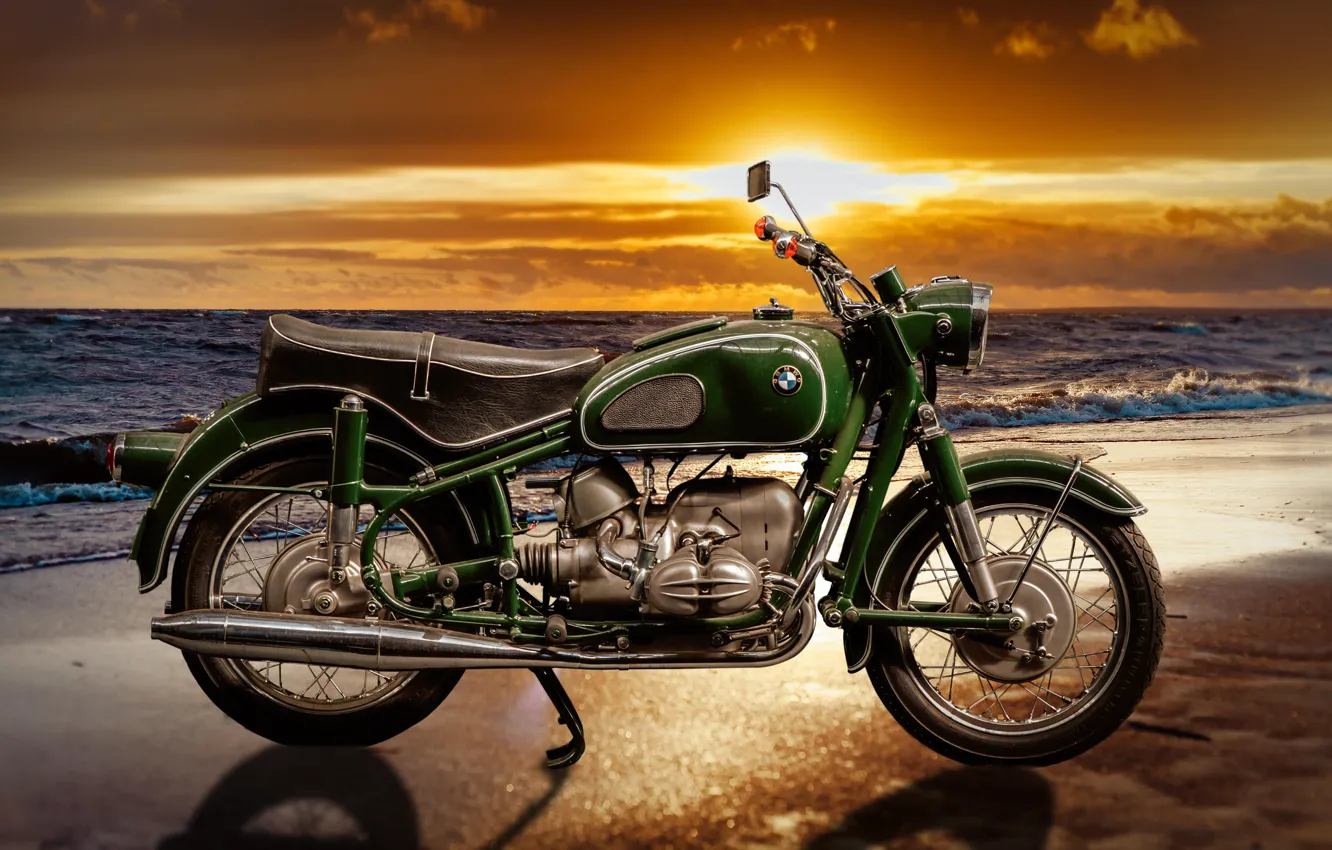 Фото обои bmw, bike, german, fast